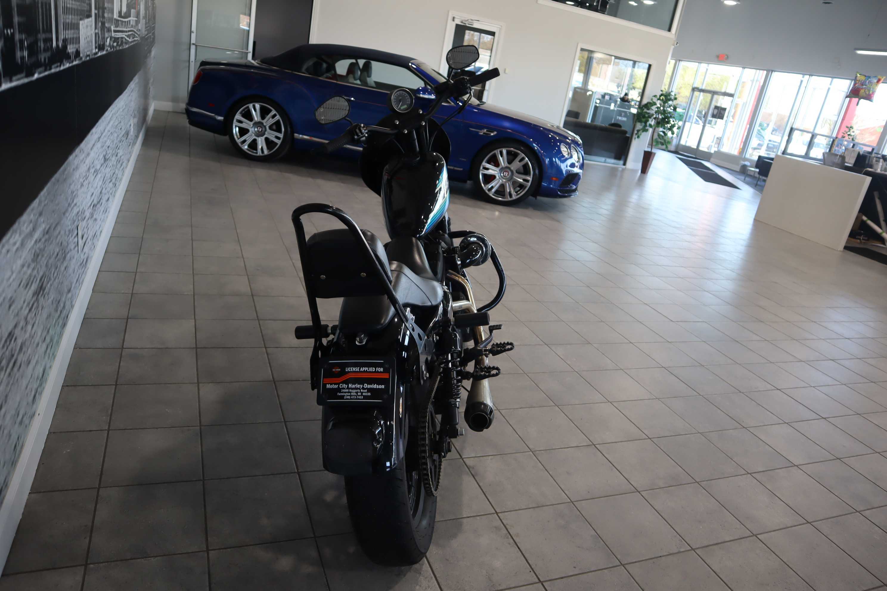 BLACK, 2011 HARLEY-DAVIDSON XL 883N Thumnail Image 3