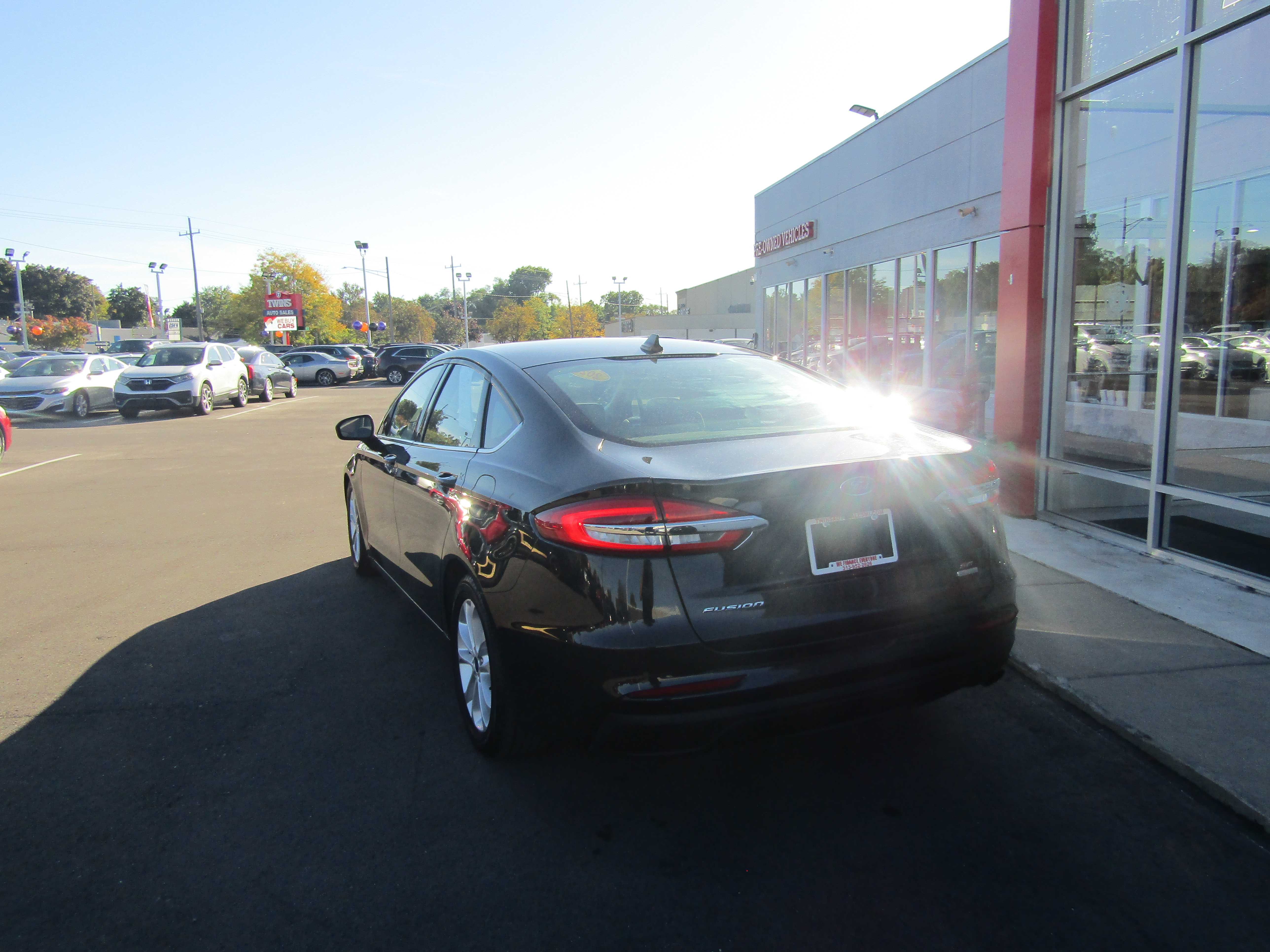 BLACK, 2020 FORD FUSION Thumnail Image 3
