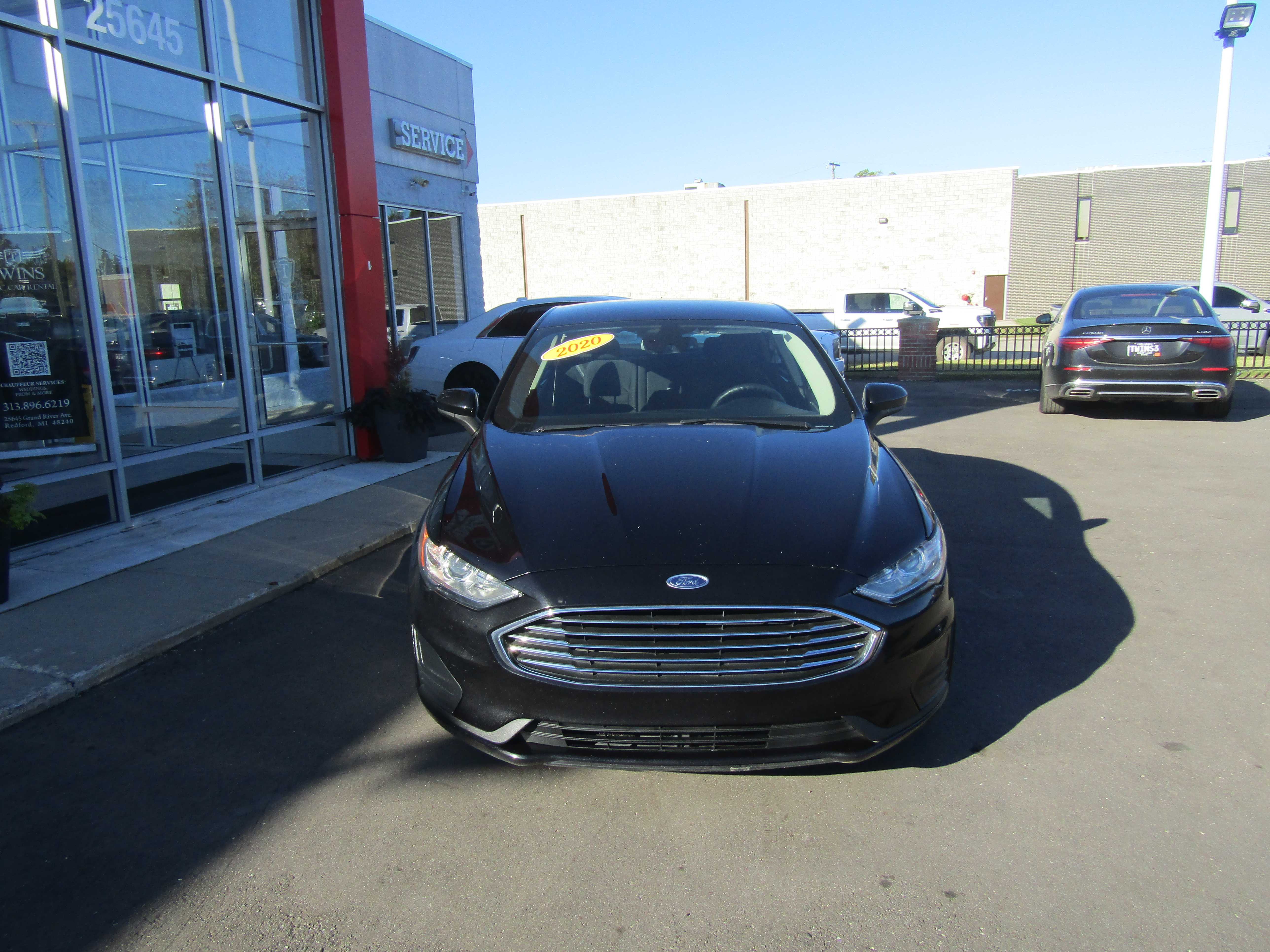 BLACK, 2020 FORD FUSION Thumnail Image 6