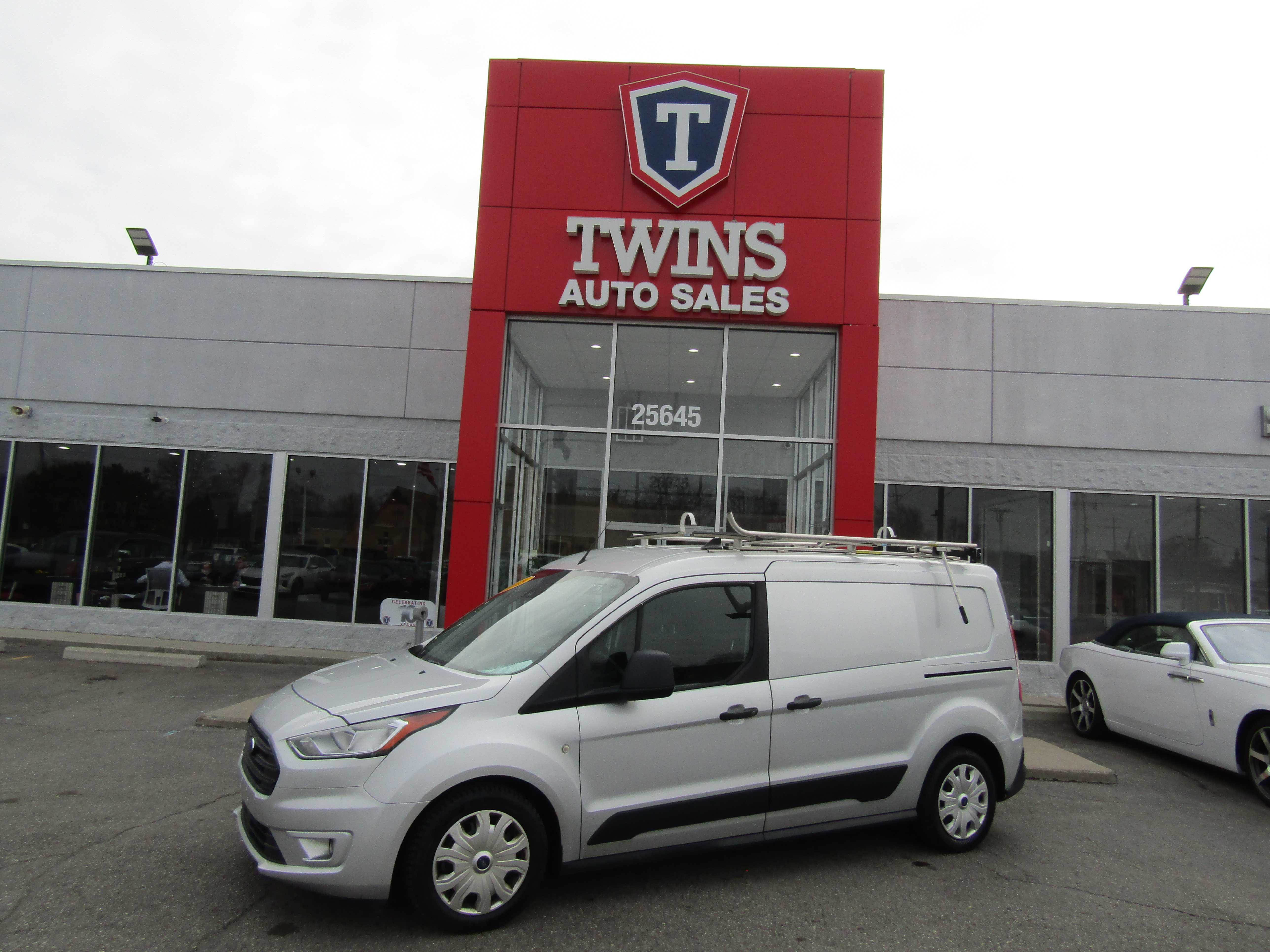 SILVER, 2019 FORD TRANSIT CONNECT CARGO Image 