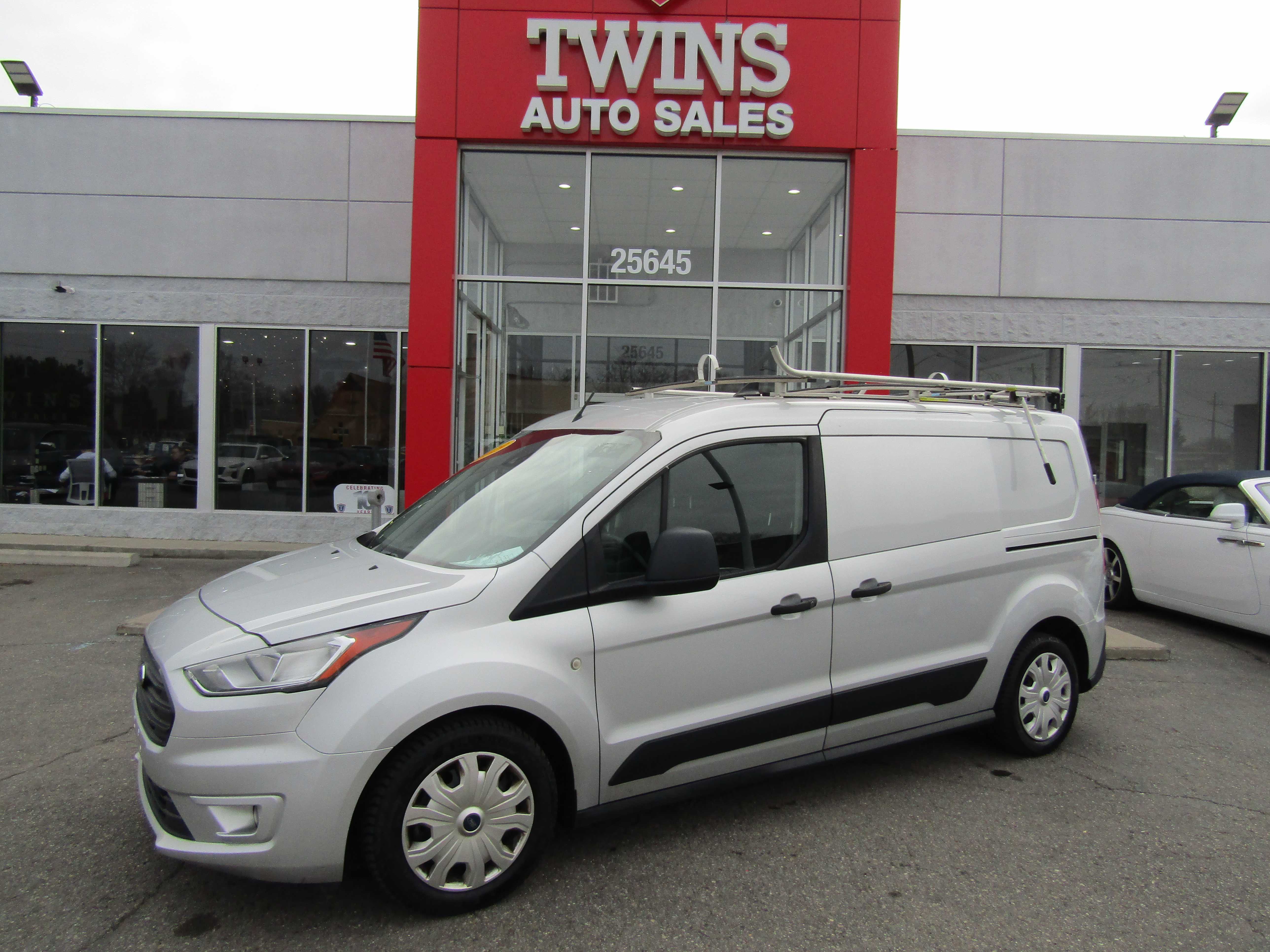 SILVER, 2019 FORD TRANSIT CONNECT CARGO Thumnail Image 2