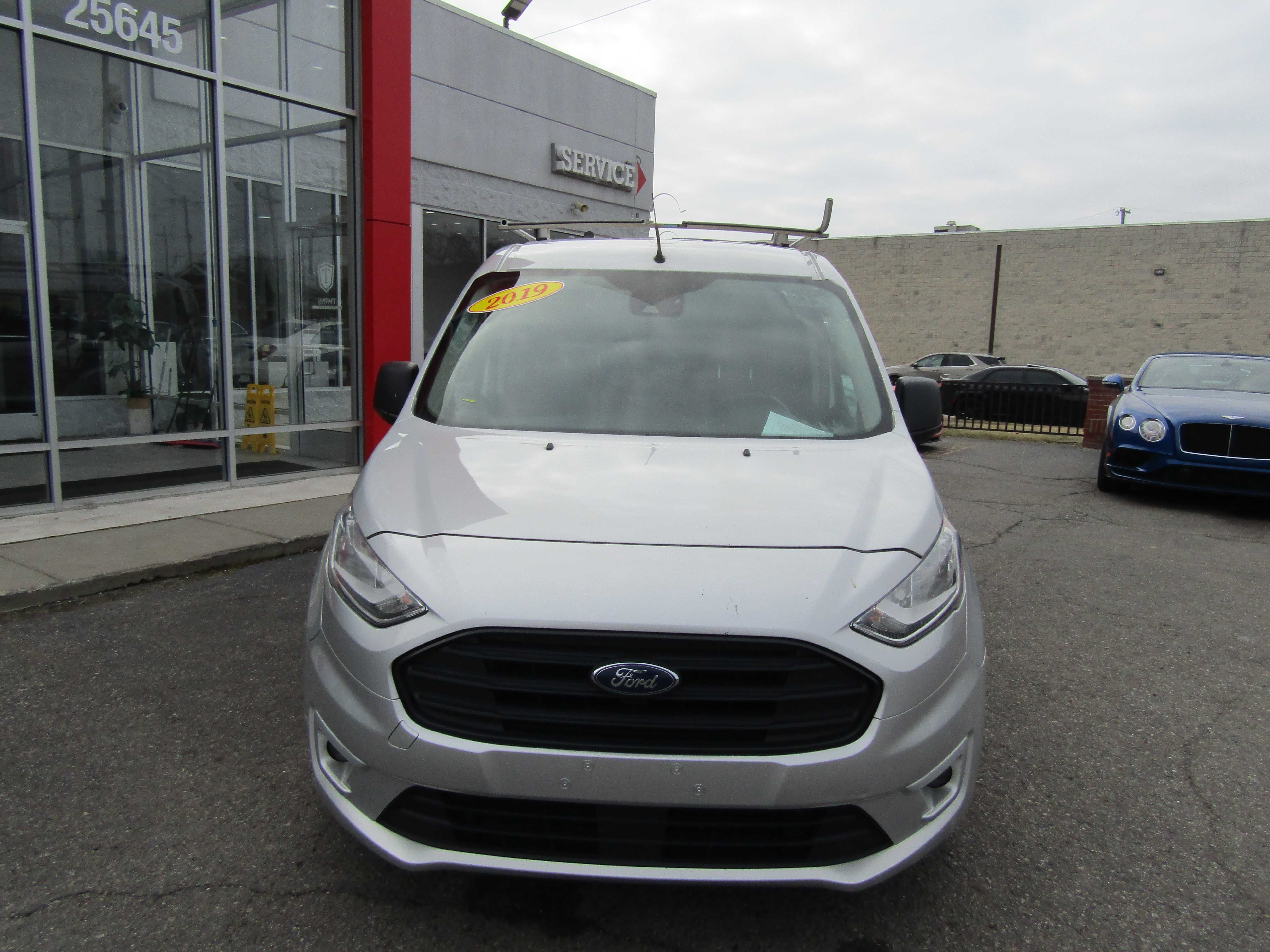 SILVER, 2019 FORD TRANSIT CONNECT CARGO Thumnail Image 3