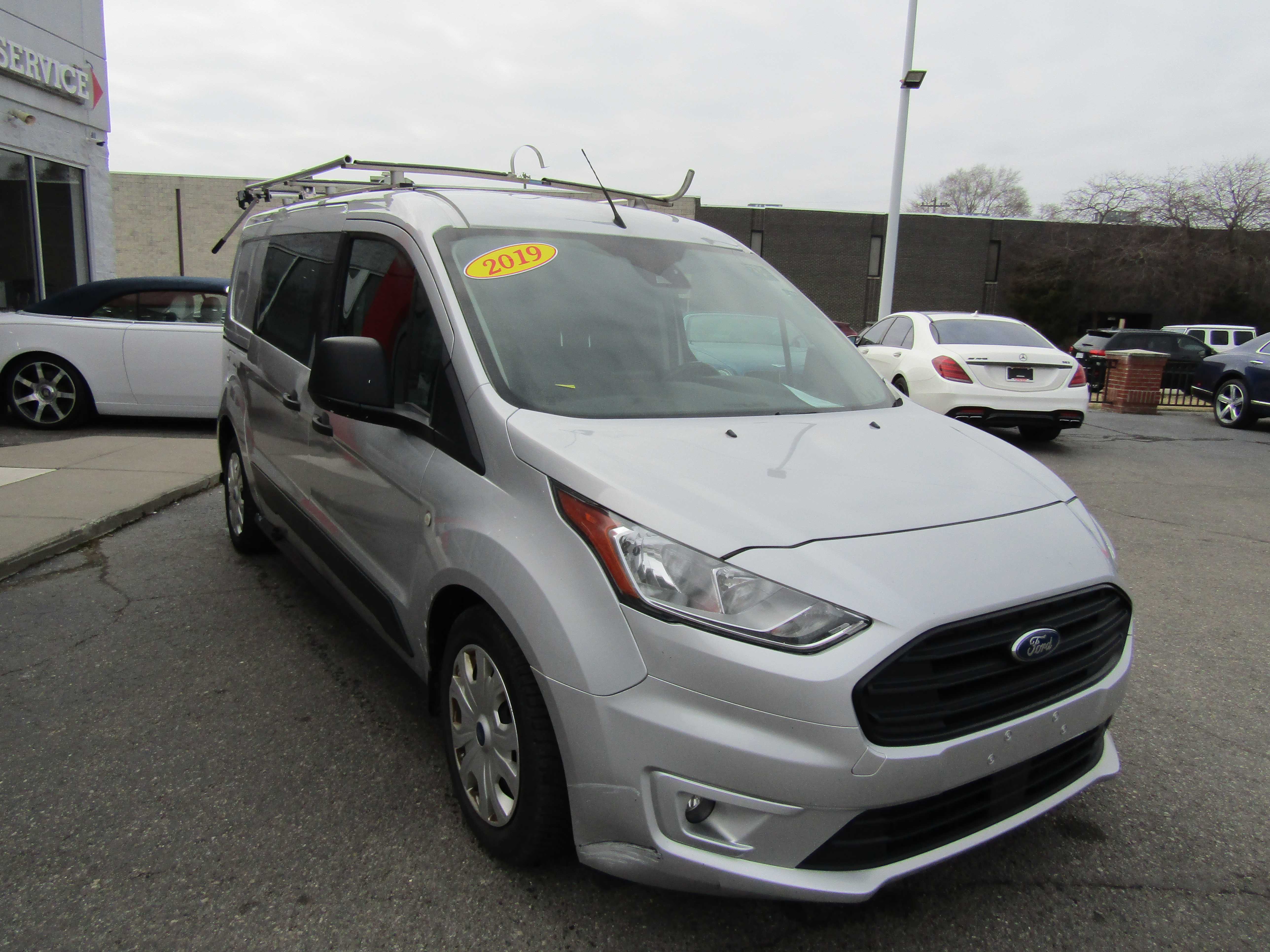 SILVER, 2019 FORD TRANSIT CONNECT CARGO Thumnail Image 4