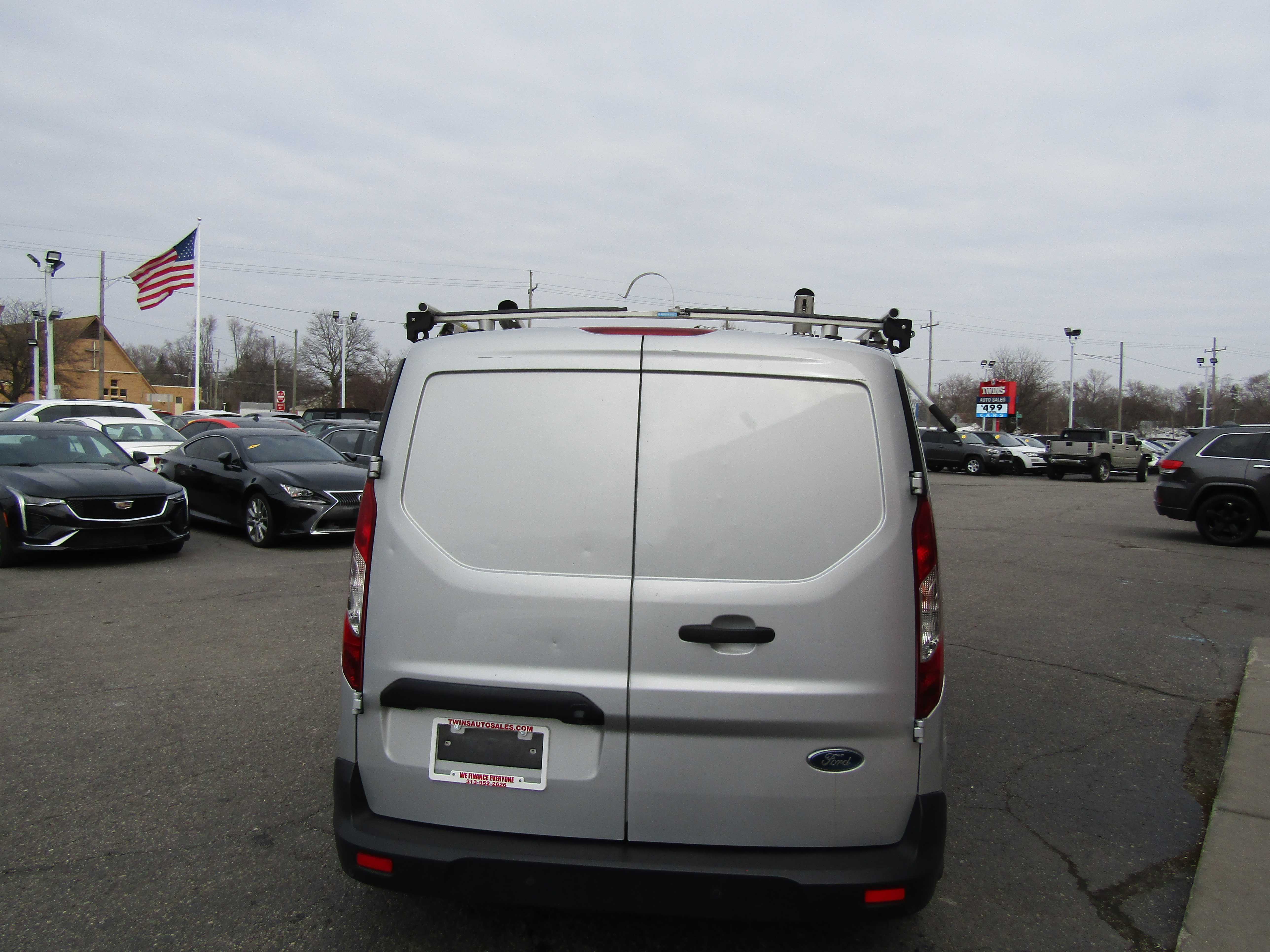 SILVER, 2019 FORD TRANSIT CONNECT CARGO Thumnail Image 6