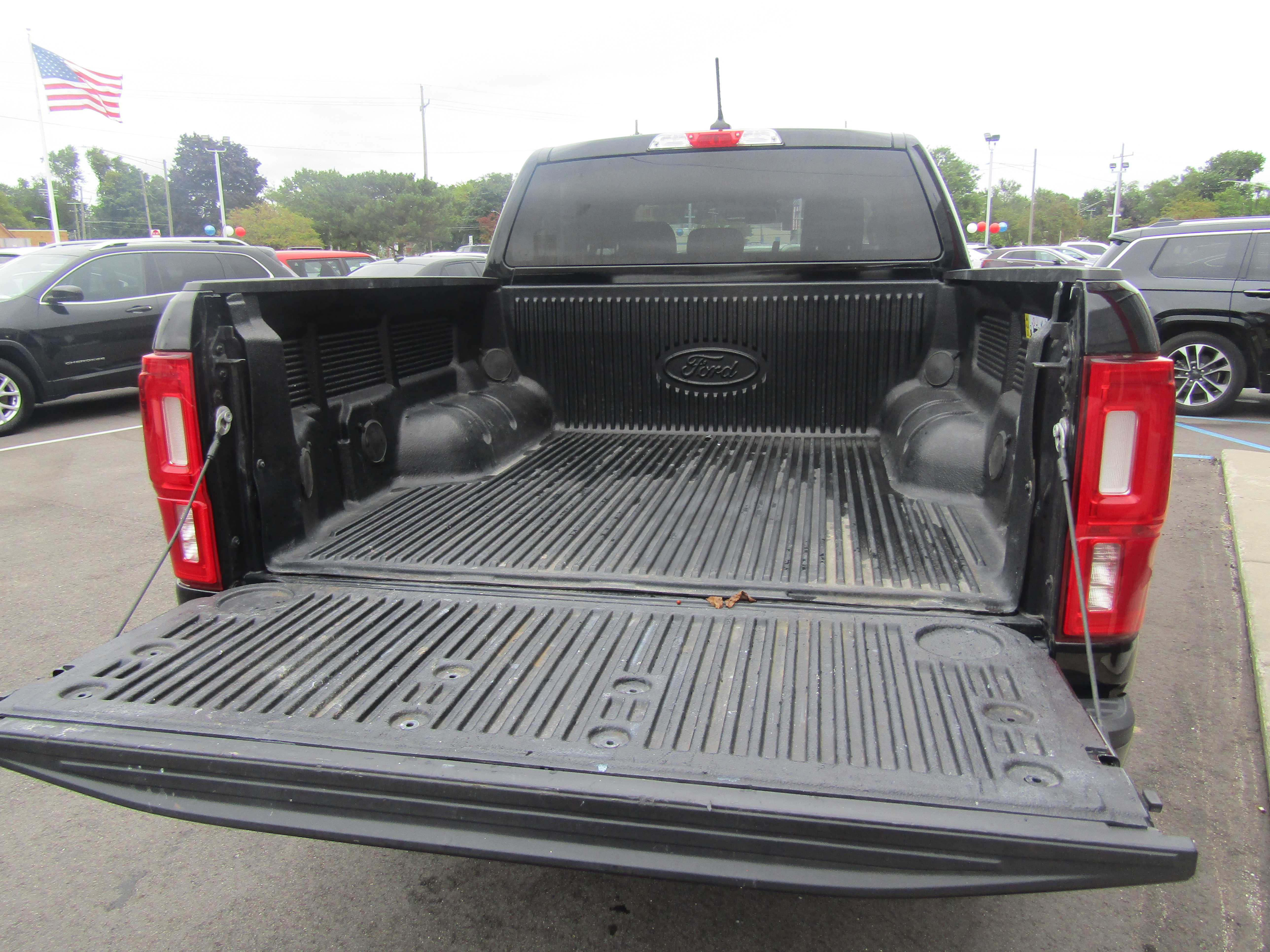 BLACK, 2021 FORD RANGER SUPERCREW Thumnail Image 4