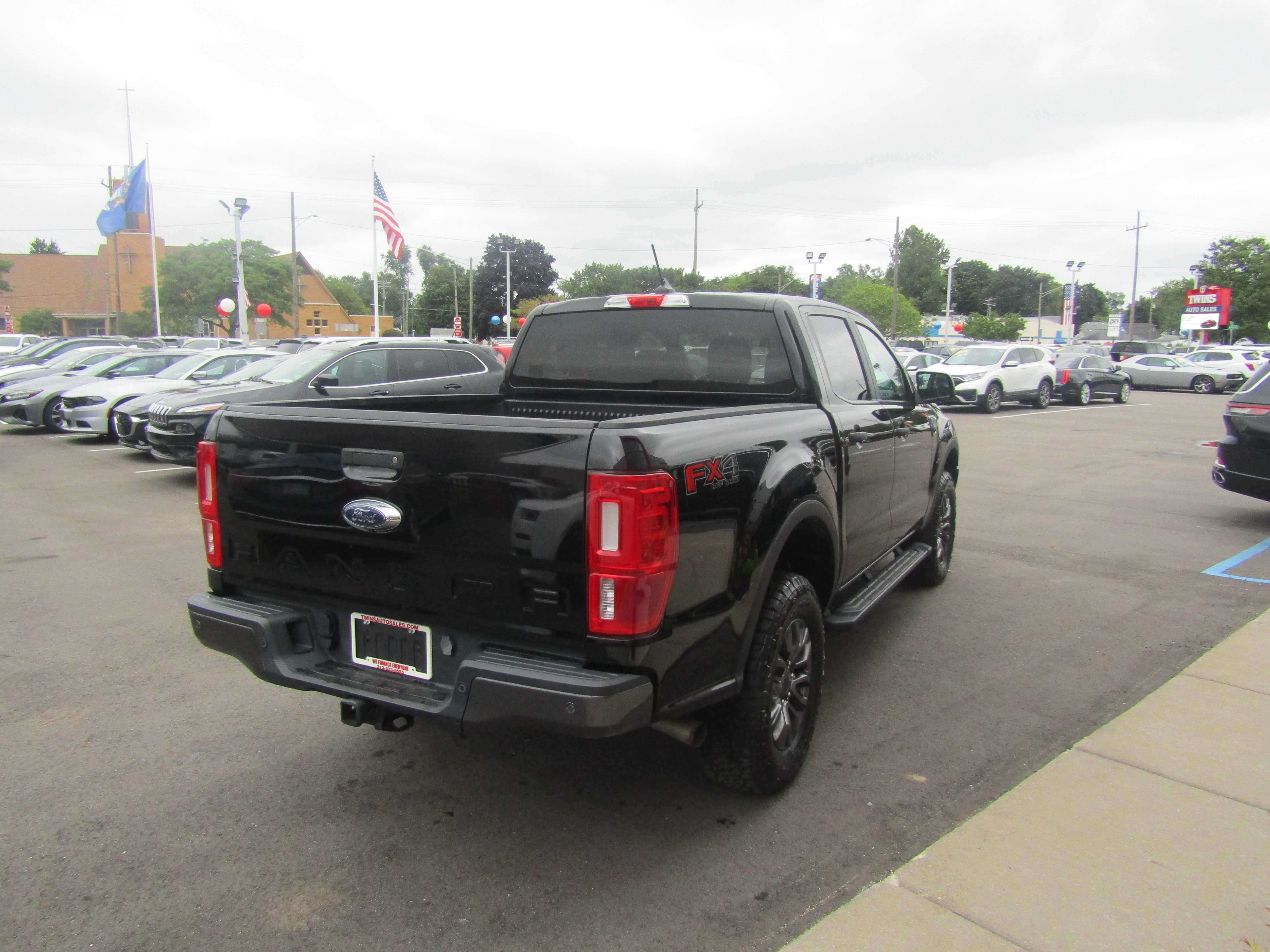 BLACK, 2021 FORD RANGER SUPERCREW Thumnail Image 5
