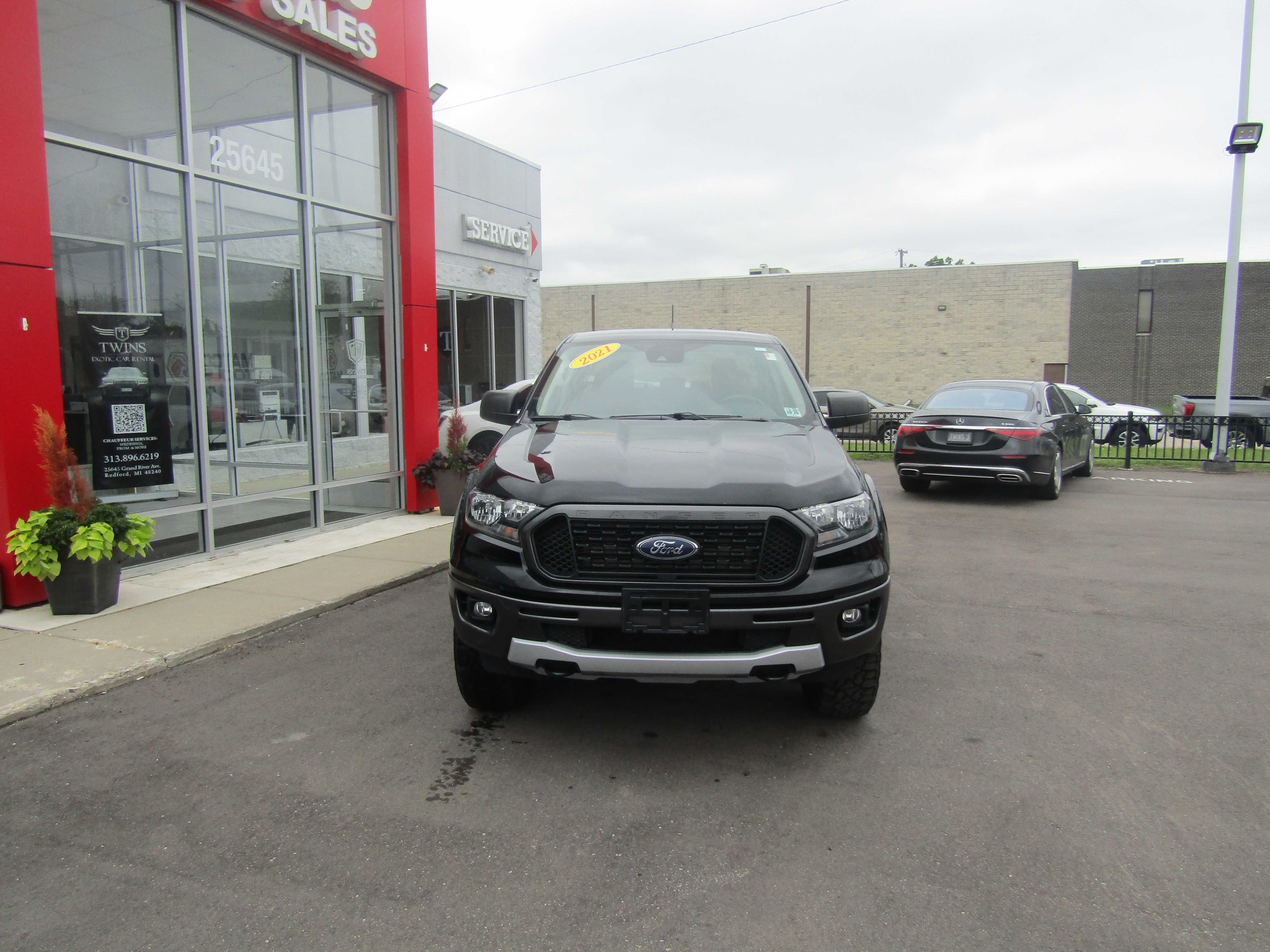 BLACK, 2021 FORD RANGER SUPERCREW Thumnail Image 7