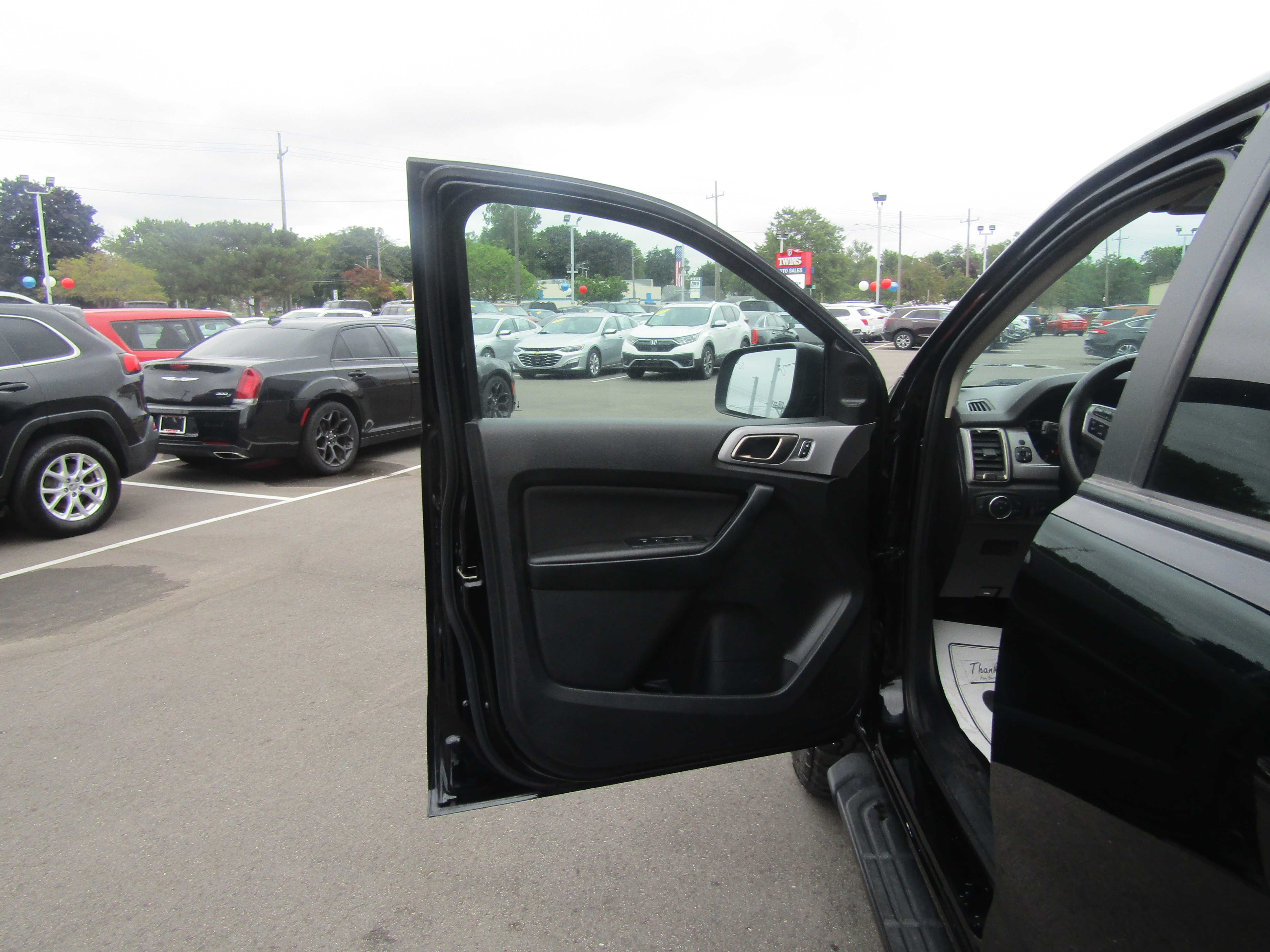 BLACK, 2021 FORD RANGER SUPERCREW Thumnail Image 8