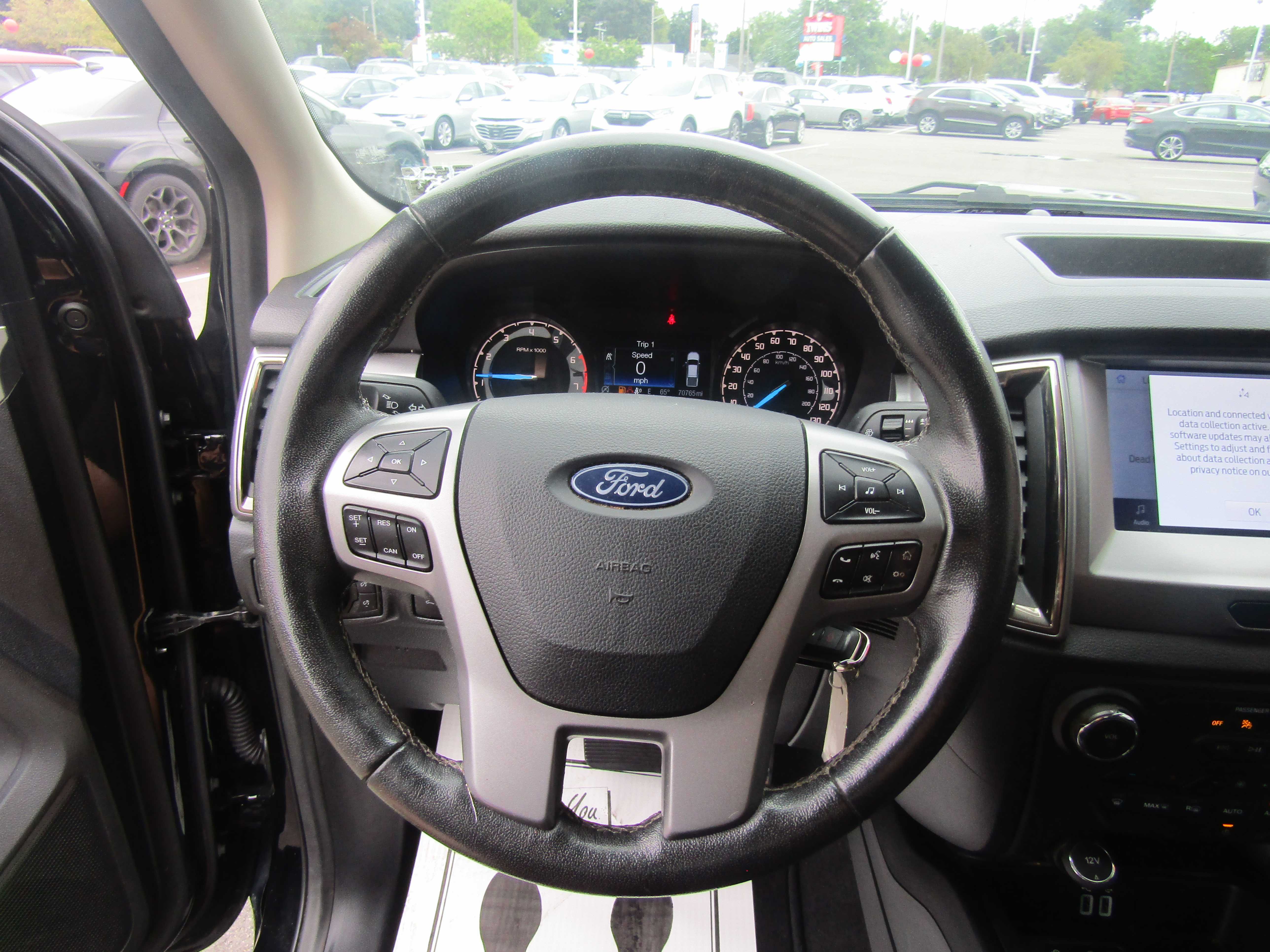 BLACK, 2021 FORD RANGER SUPERCREW Thumnail Image 15