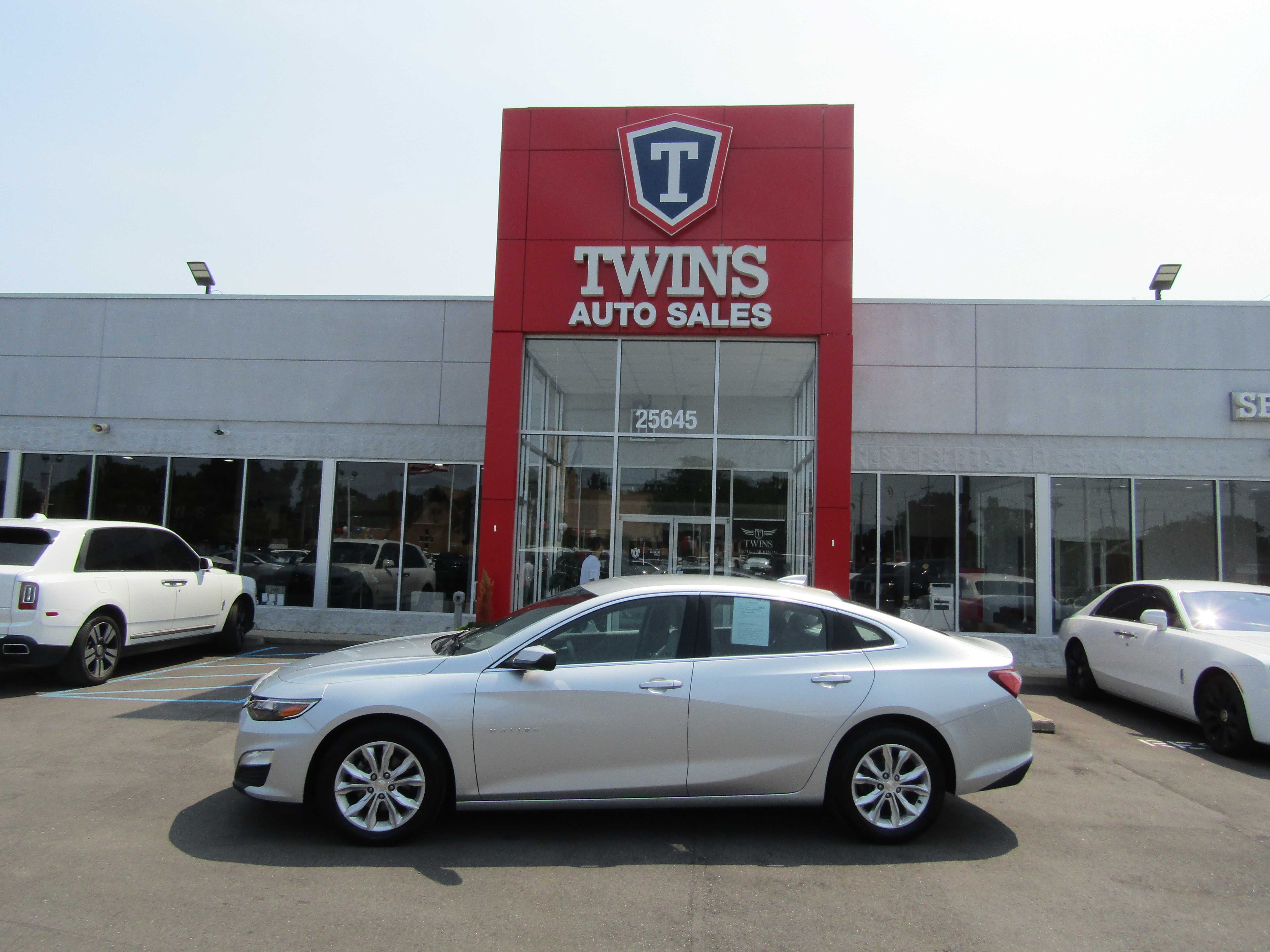 SILVER, 2020 CHEVROLET MALIBU Thumnail Image 1