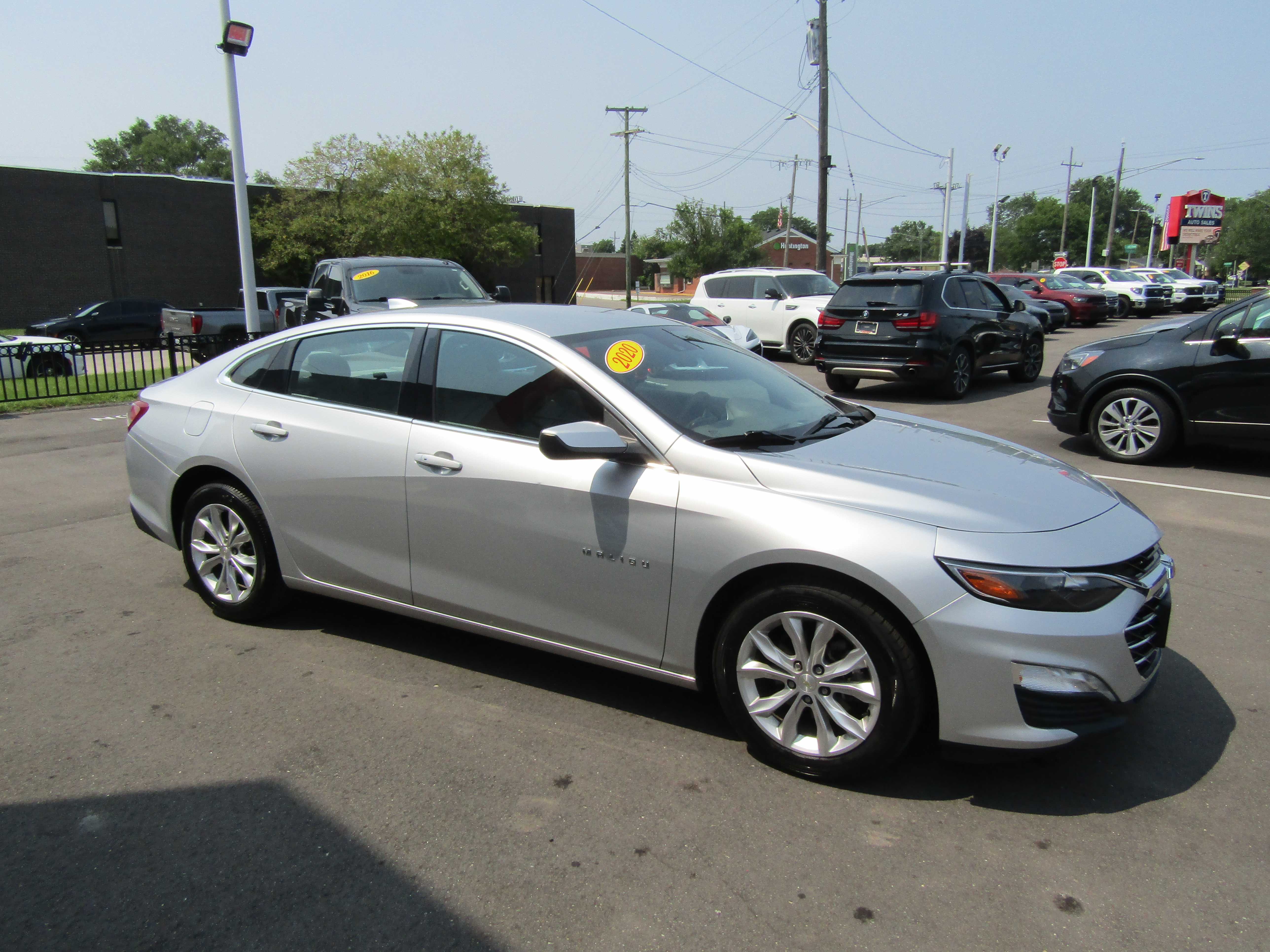 SILVER, 2020 CHEVROLET MALIBU Thumnail Image 5