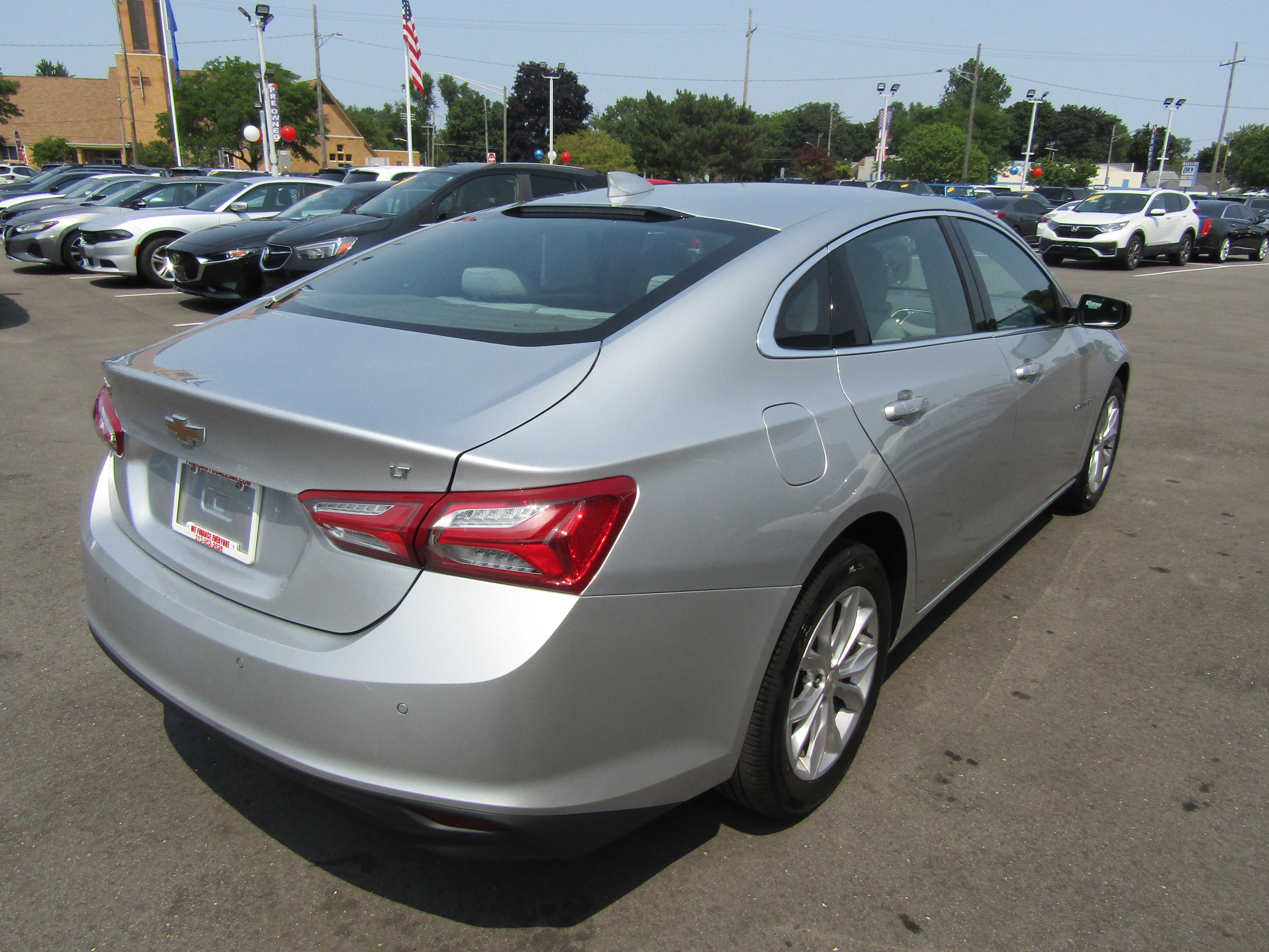 SILVER, 2020 CHEVROLET MALIBU Thumnail Image 6