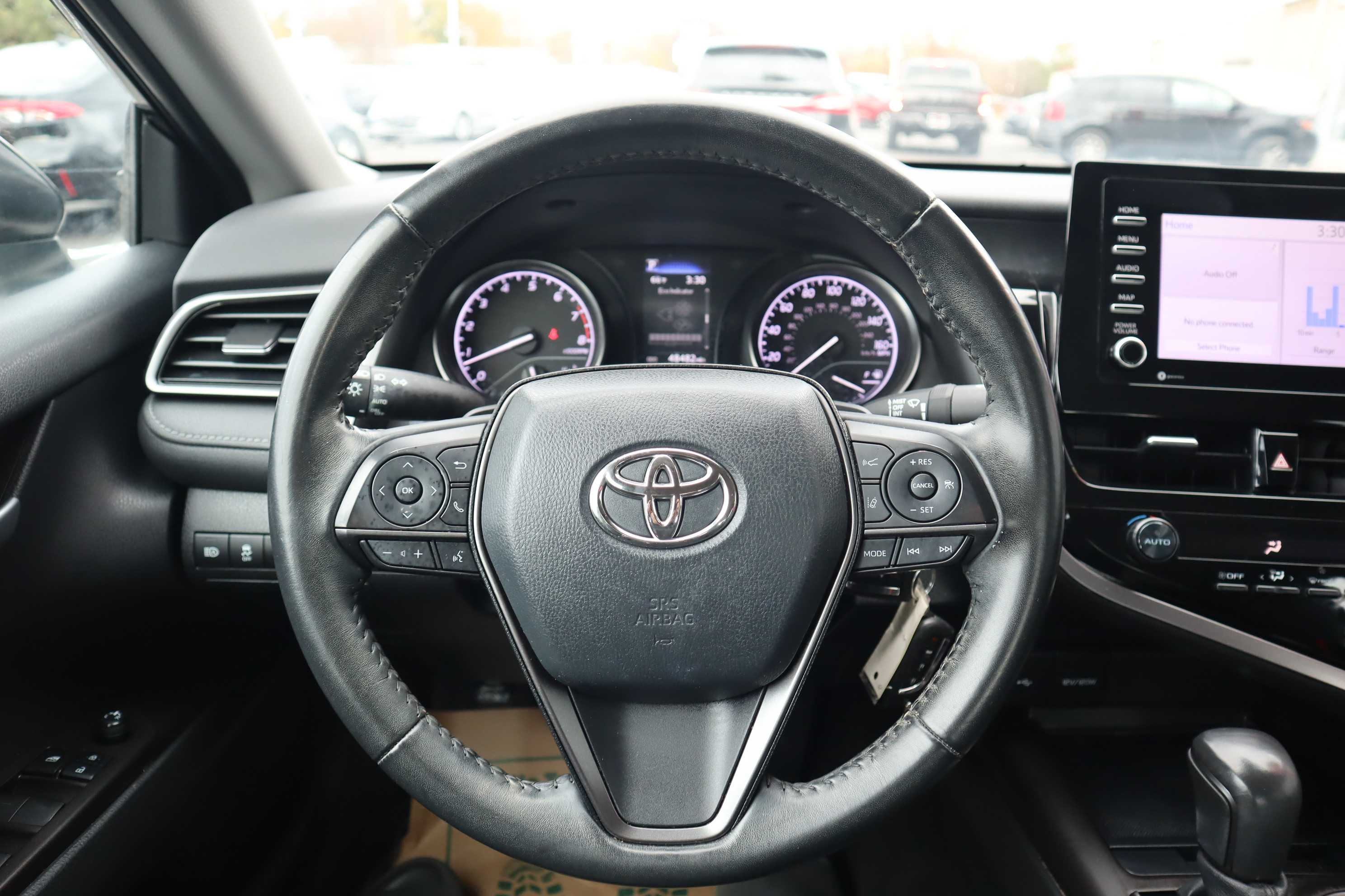BLACK, 2021 TOYOTA CAMRY Thumnail Image 12