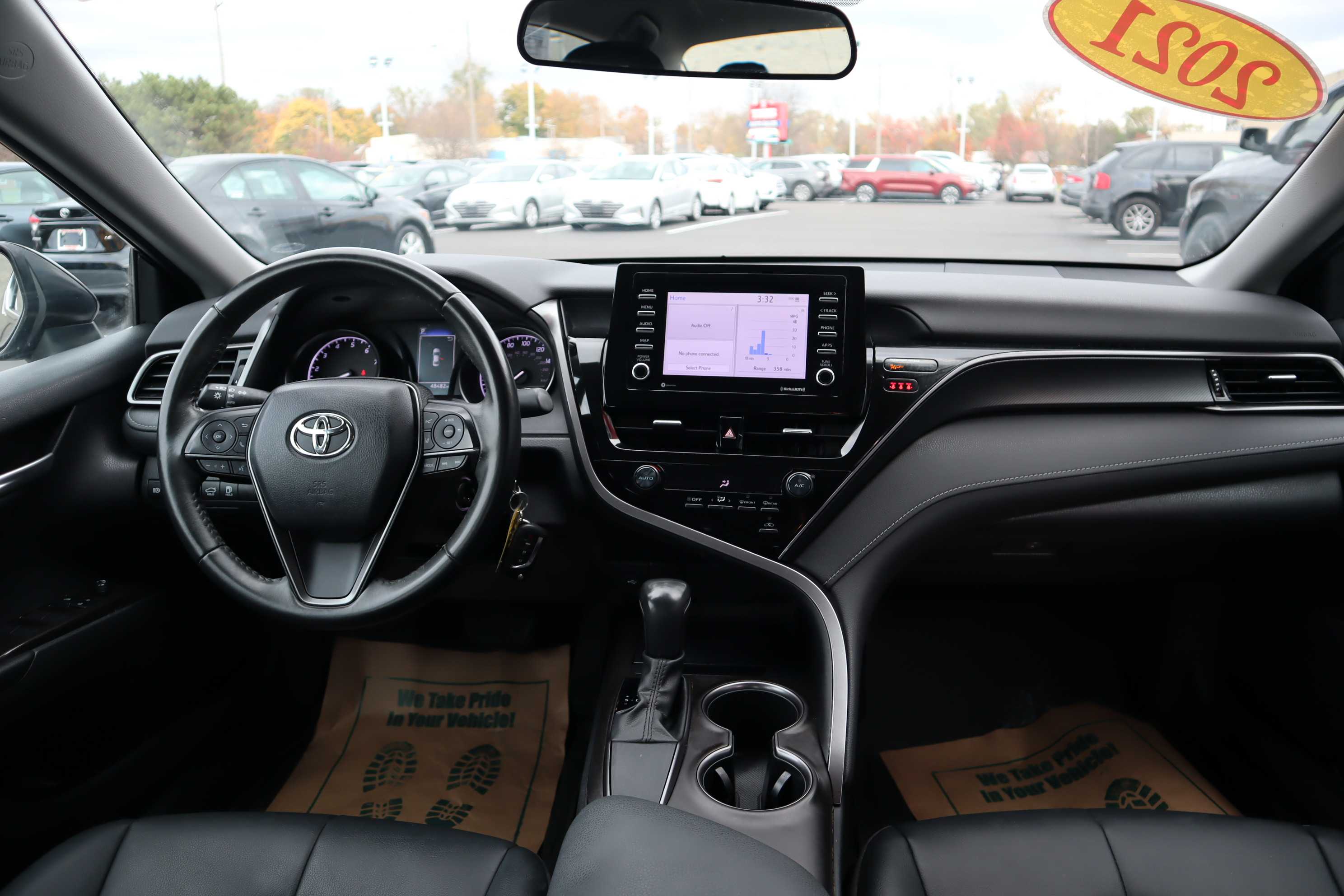 BLACK, 2021 TOYOTA CAMRY Thumnail Image 20
