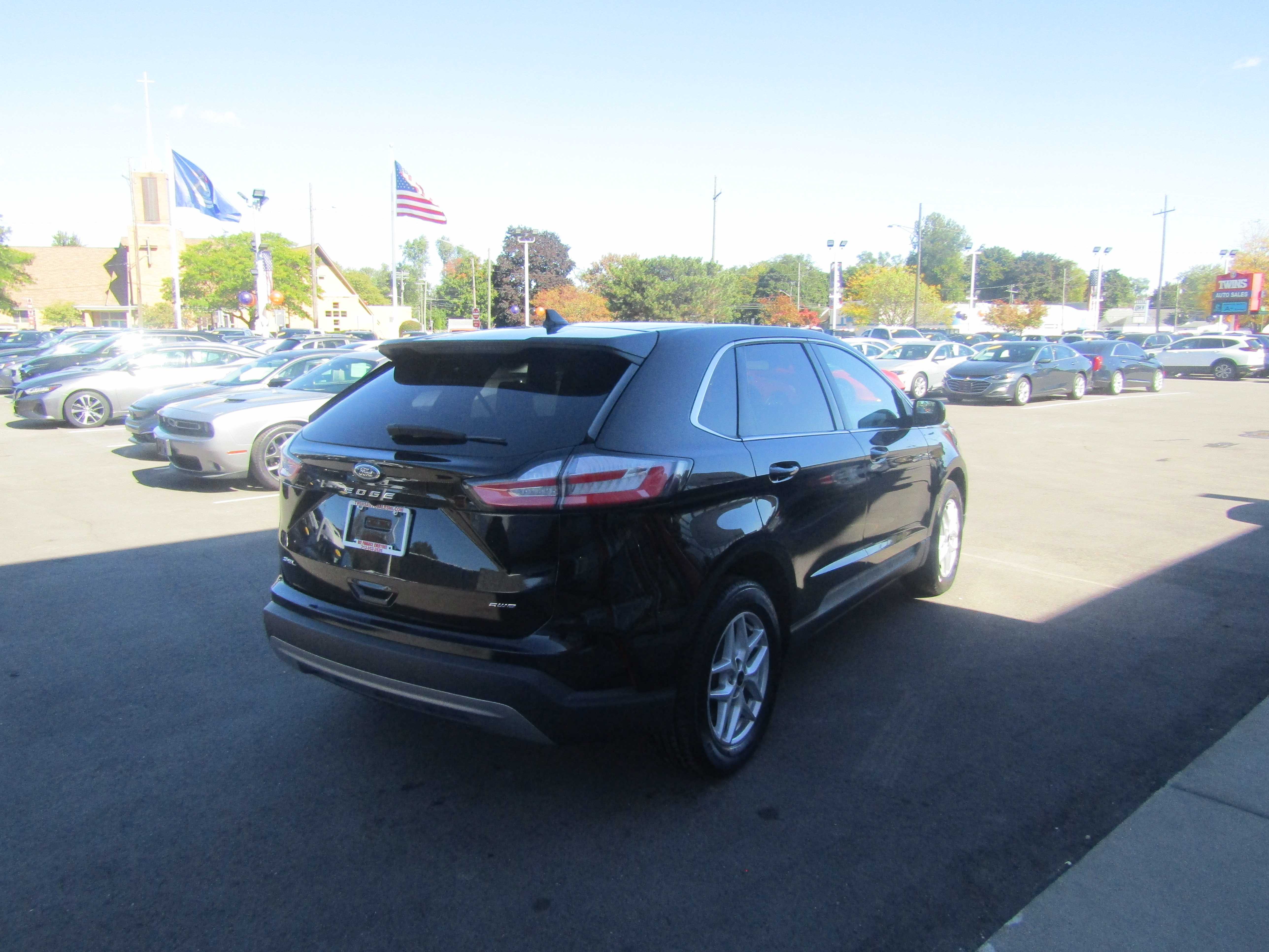 BLACK, 2024 FORD EDGE Thumnail Image 4