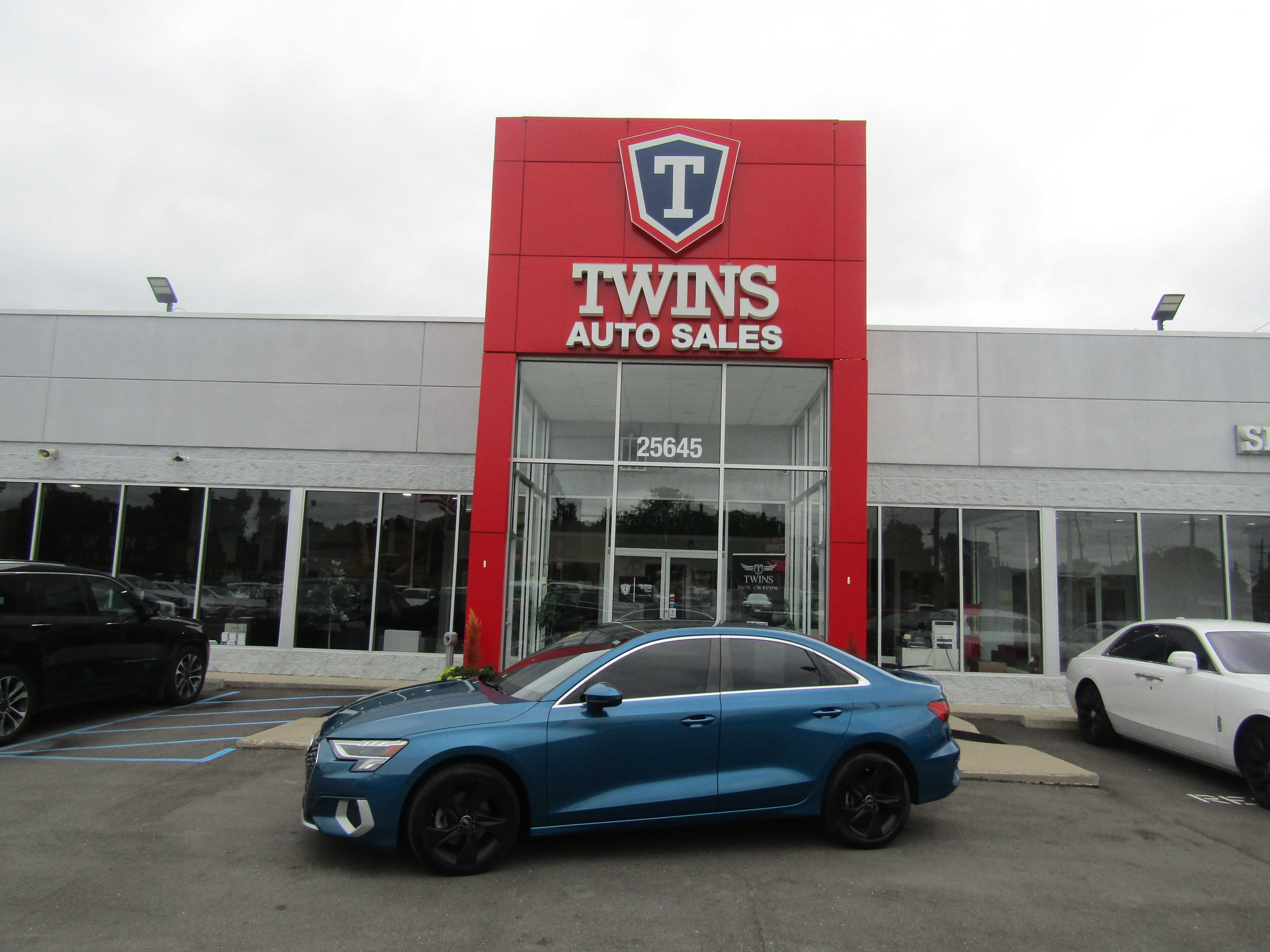 BLUE, 2023 AUDI A3 Image 