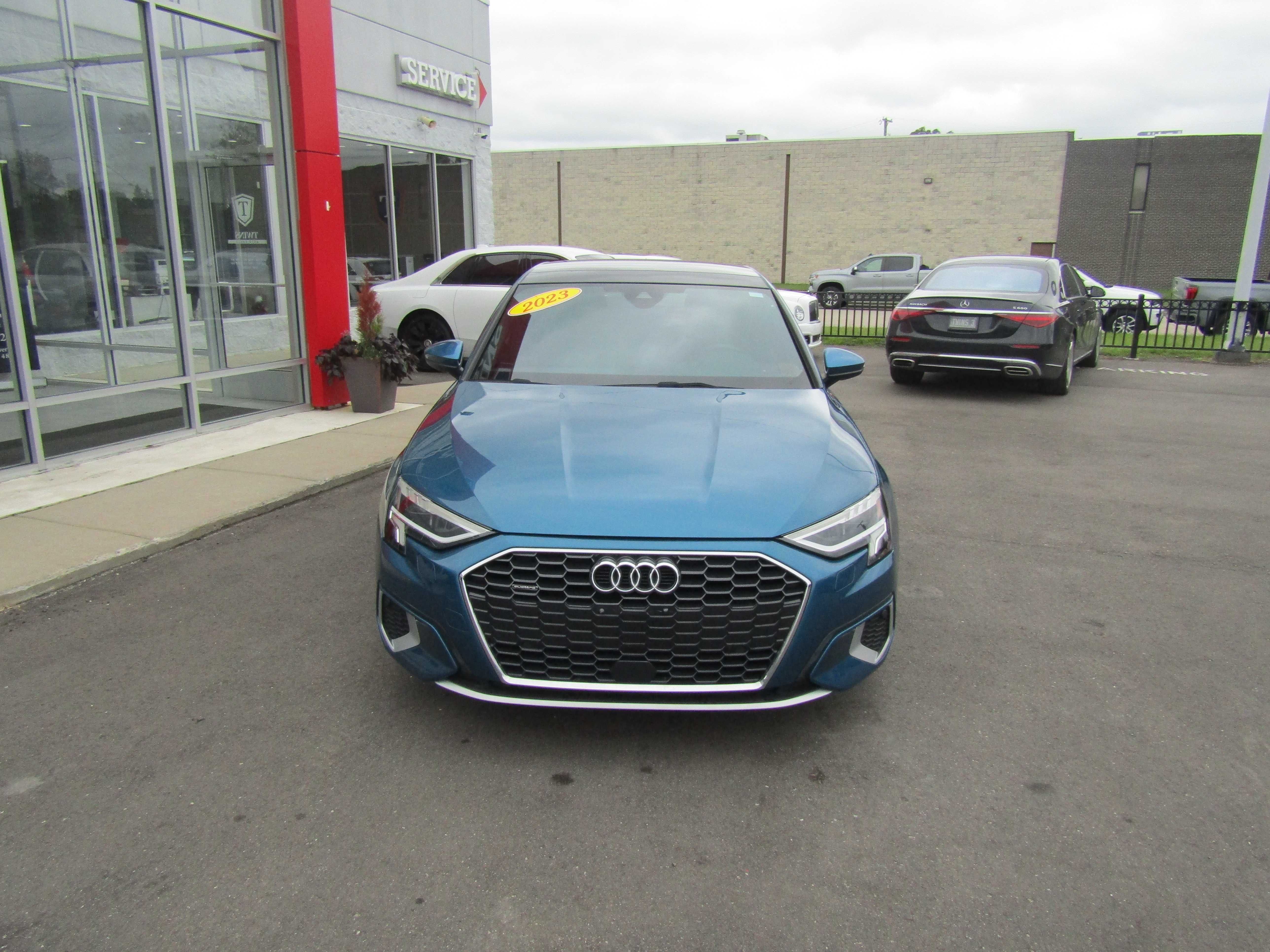 BLUE, 2023 AUDI A3 Thumnail Image 6
