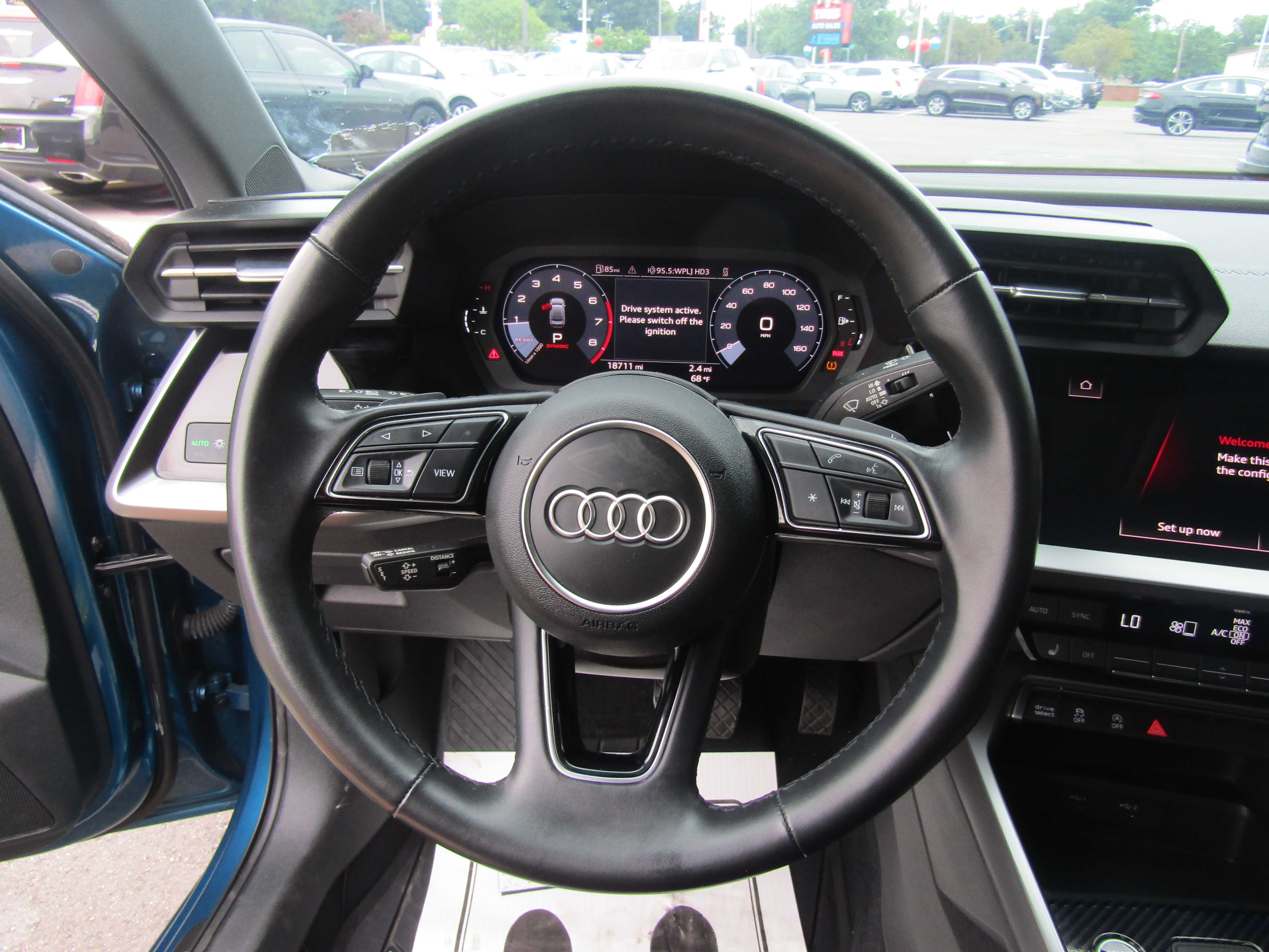 BLUE, 2023 AUDI A3 Thumnail Image 13