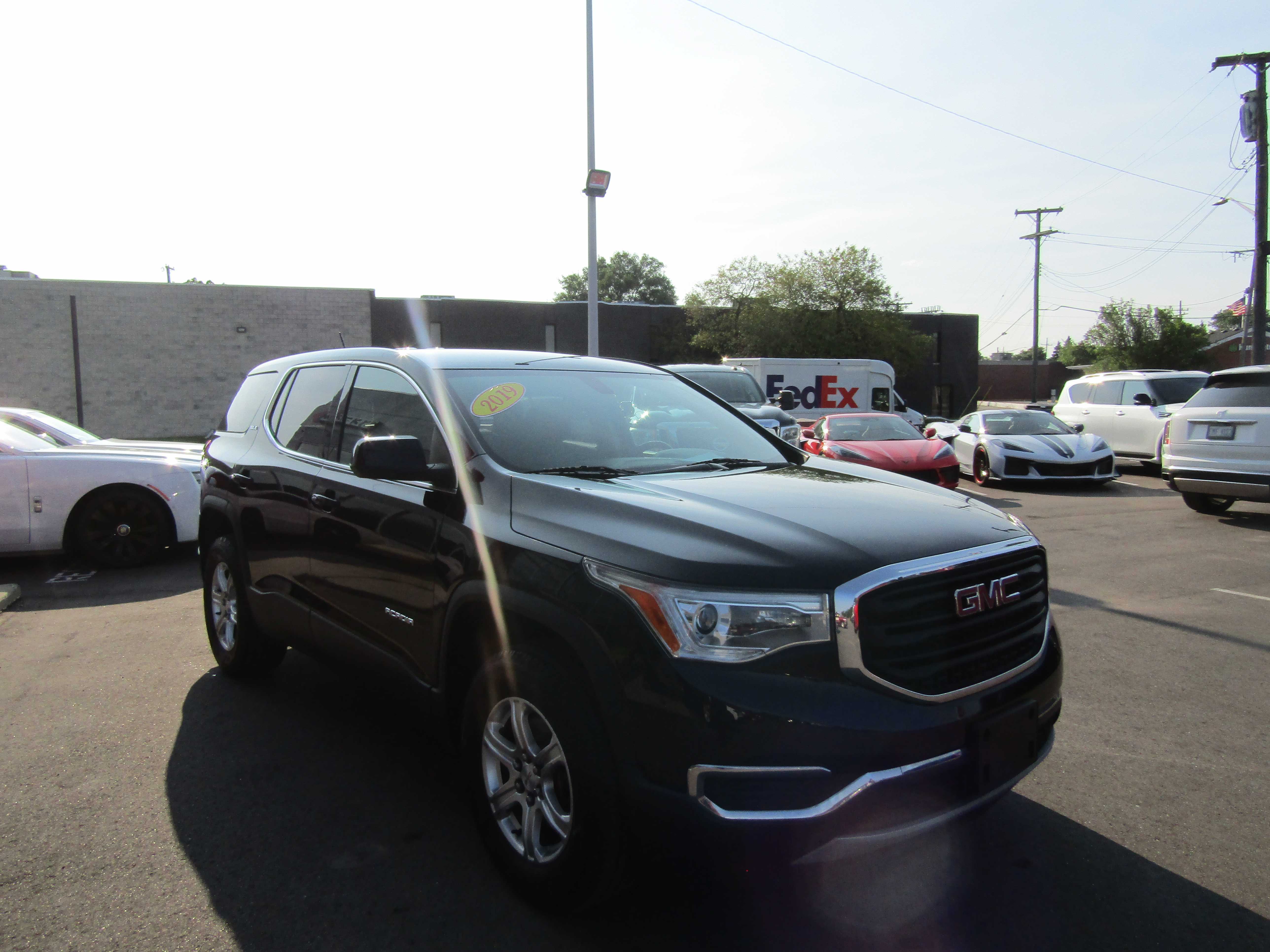 BLACK, 2019 GMC ACADIA Thumnail Image 4