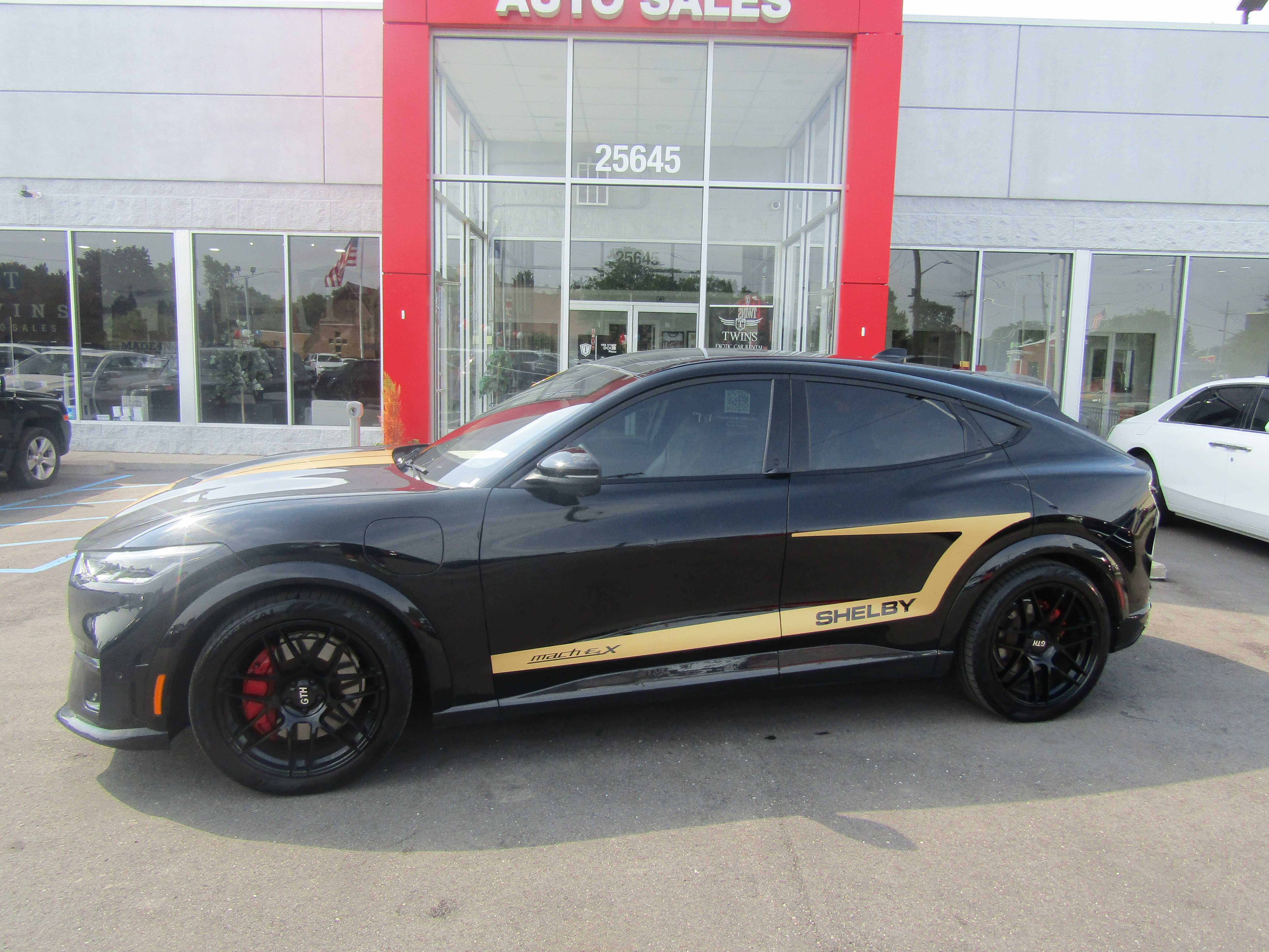 BLACK, 2023 FORD MUSTANG MACH-E Thumnail Image 2