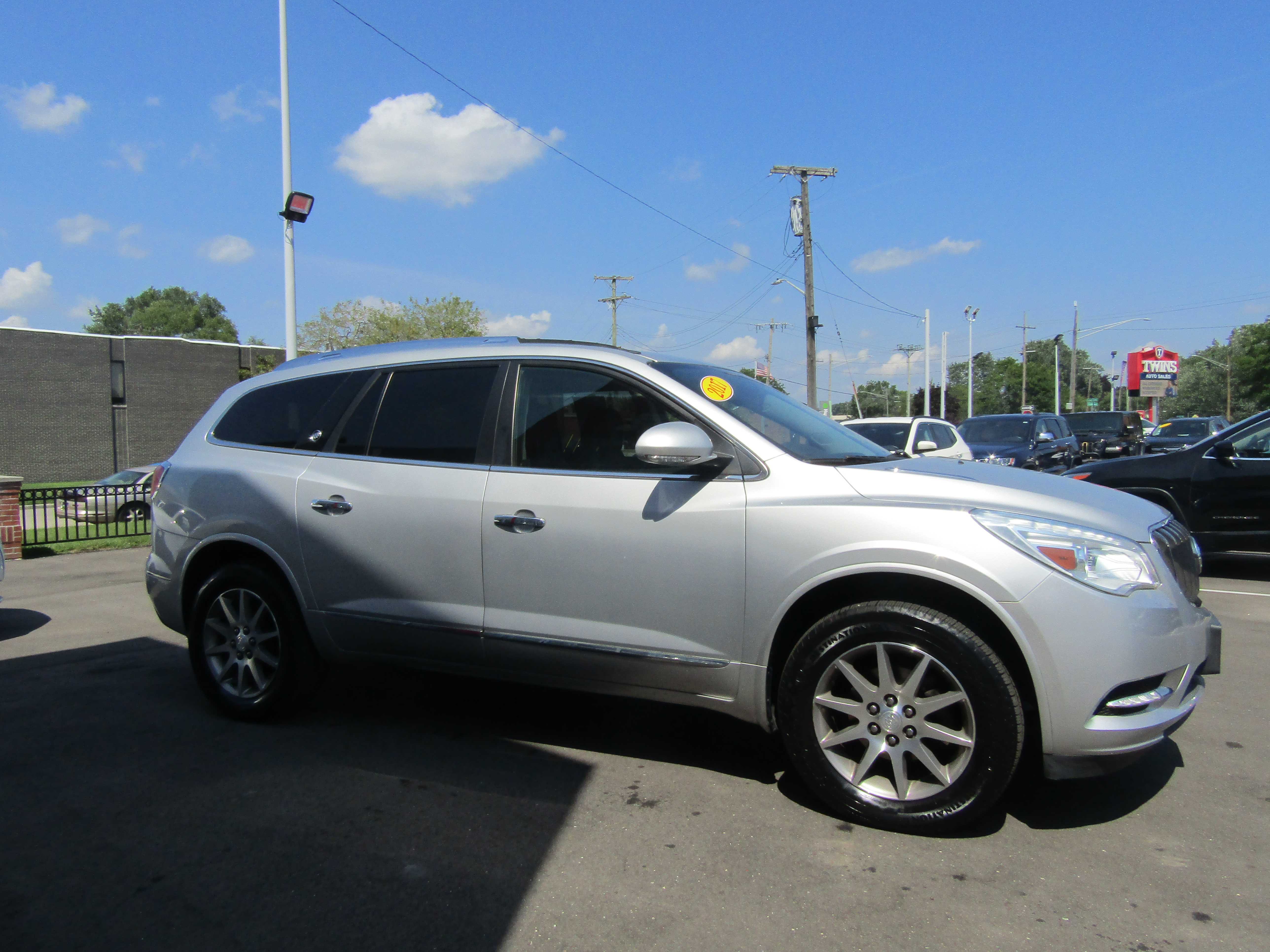 SILVER, 2017 BUICK ENCLAVE Thumnail Image 5