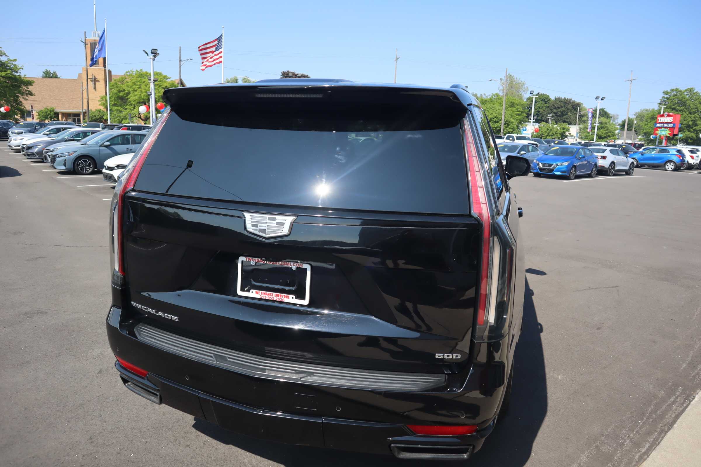 BLACK, 2021 CADILLAC ESCALADE Thumnail Image 3