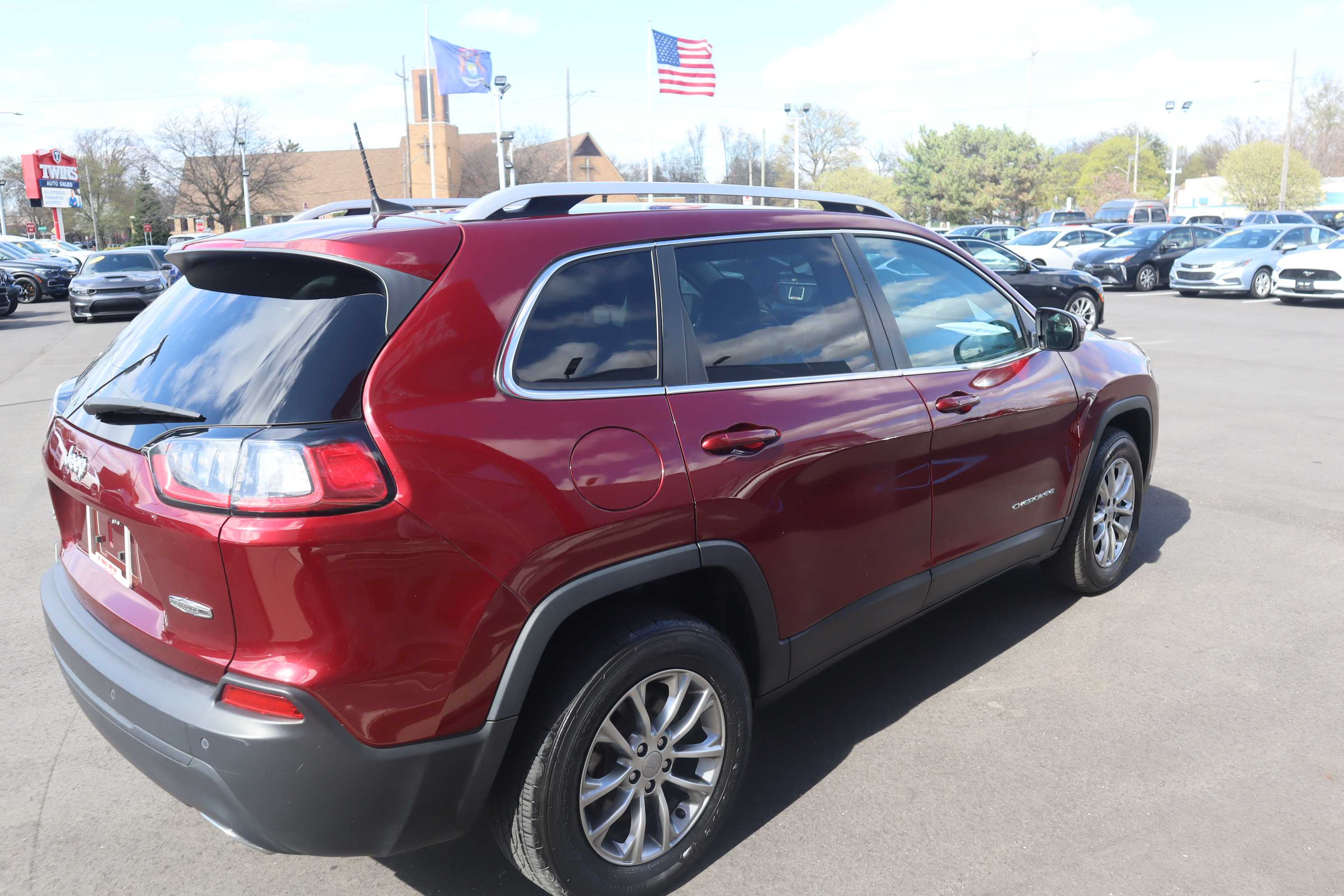 RED, 2021 JEEP CHEROKEE Thumnail Image 4