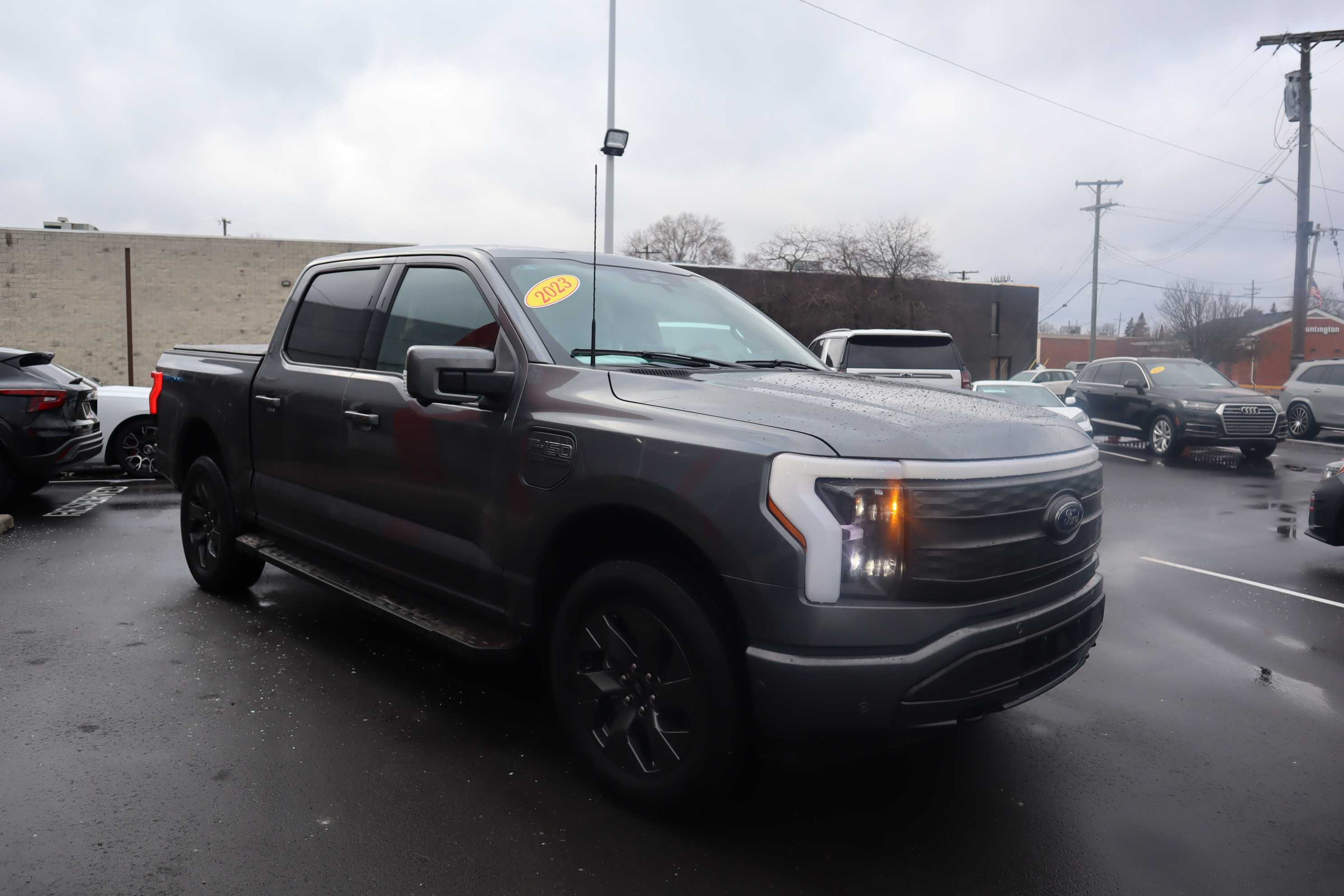 GRAY, 2023 FORD F150 LIGHTNING Thumnail Image 12