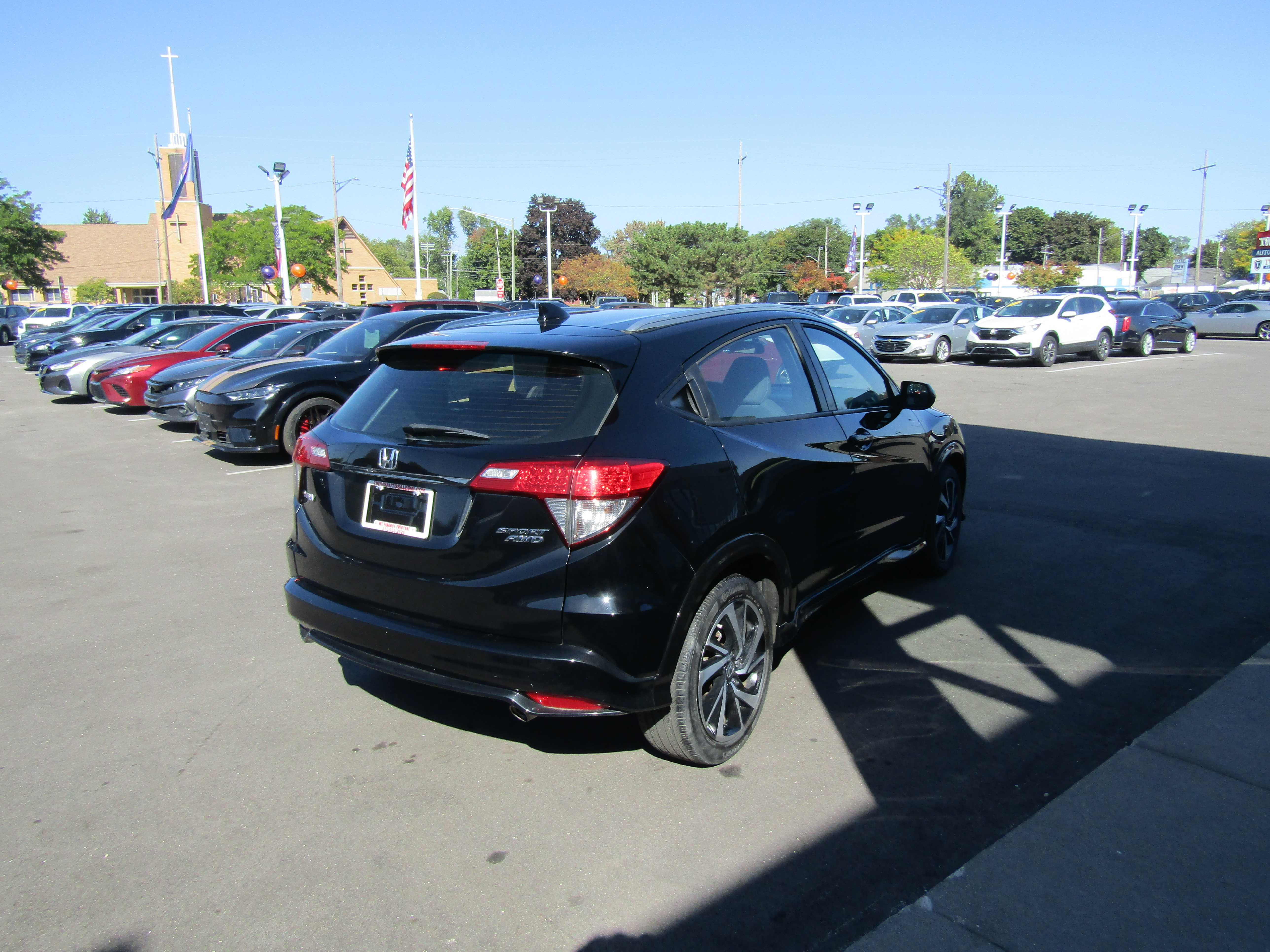 BLACK, 2020 HONDA HR-V Thumnail Image 4
