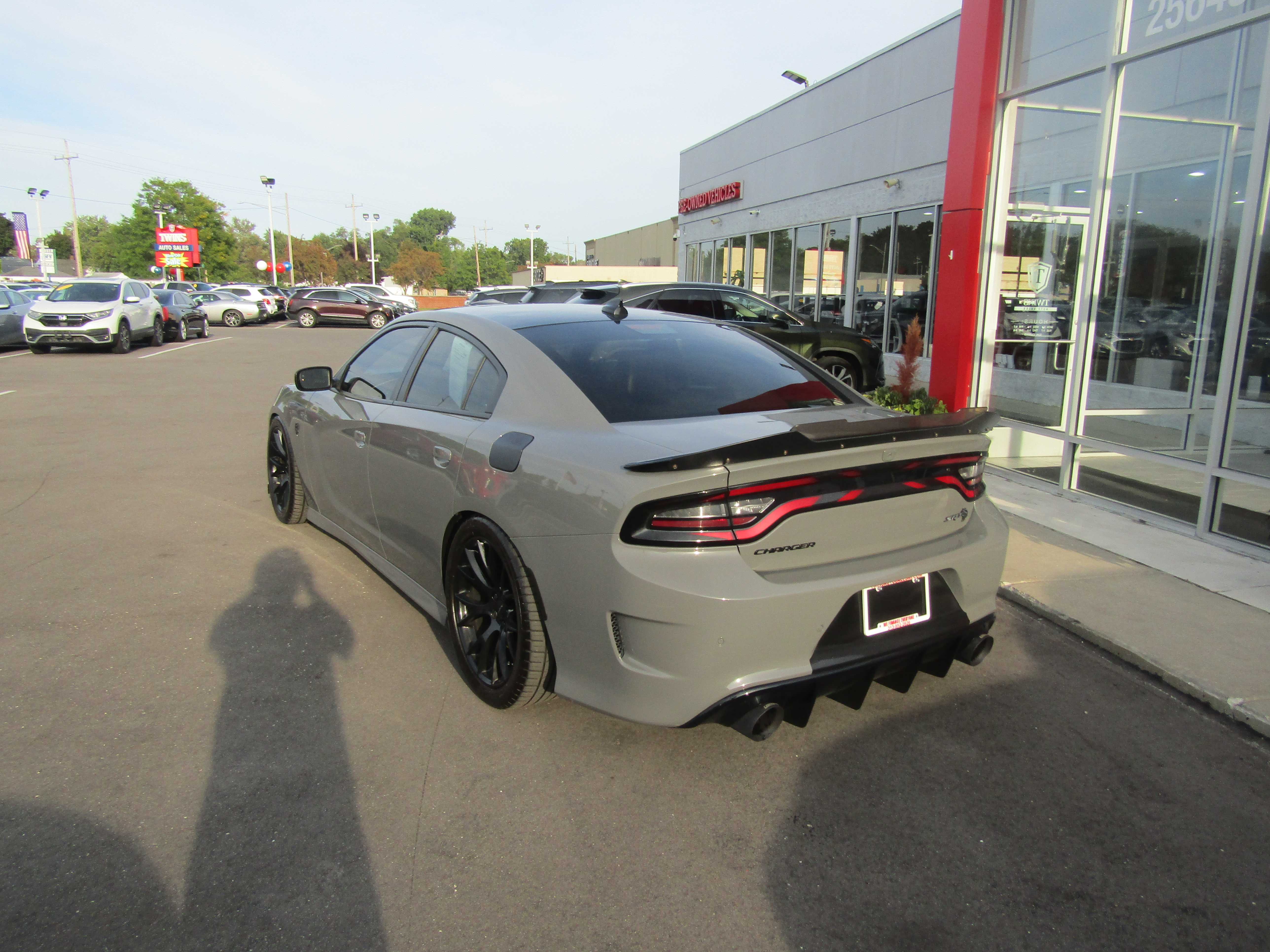 GRAY, 2018 DODGE CHARGER Thumnail Image 3