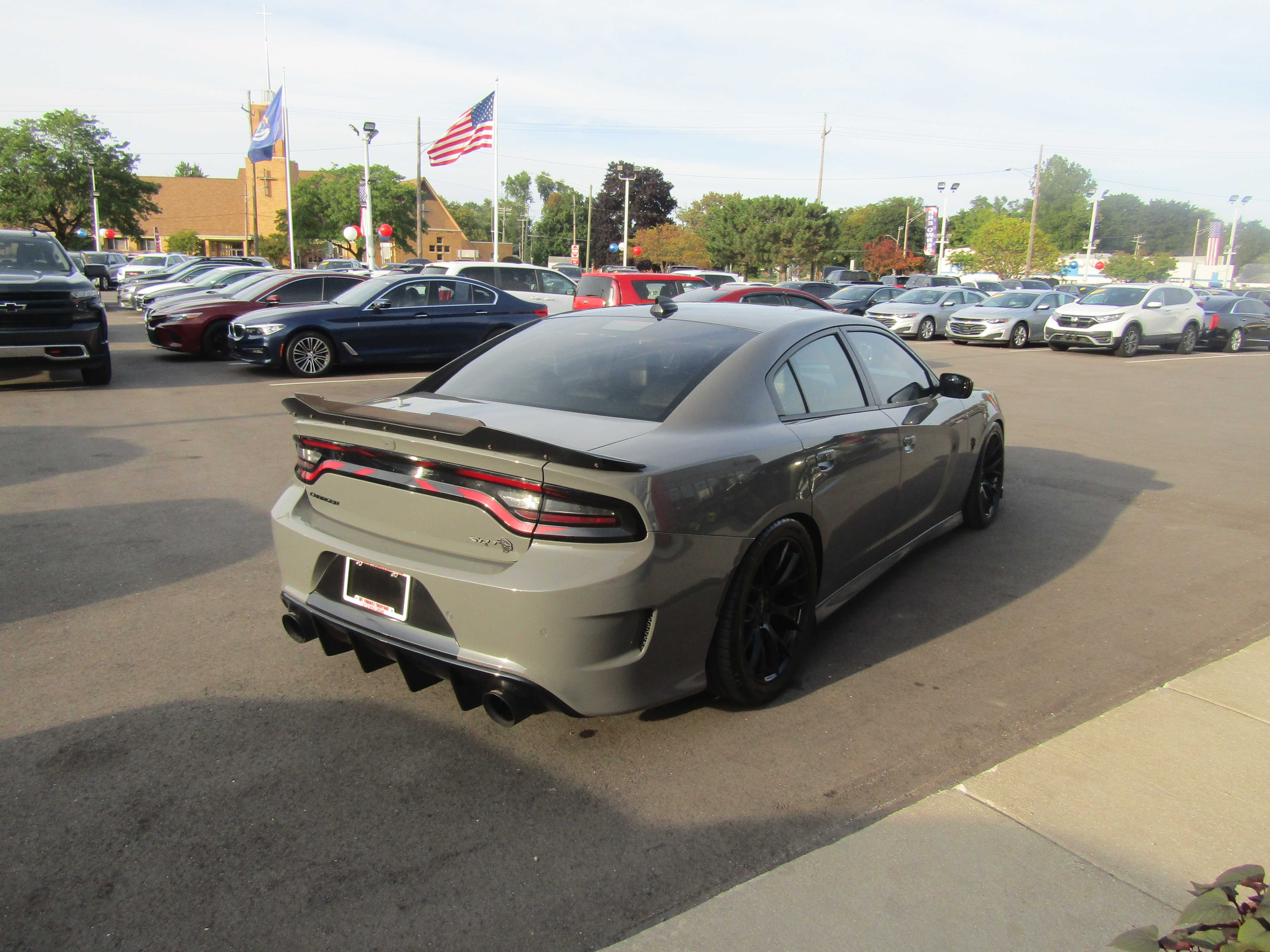 GRAY, 2018 DODGE CHARGER Thumnail Image 4