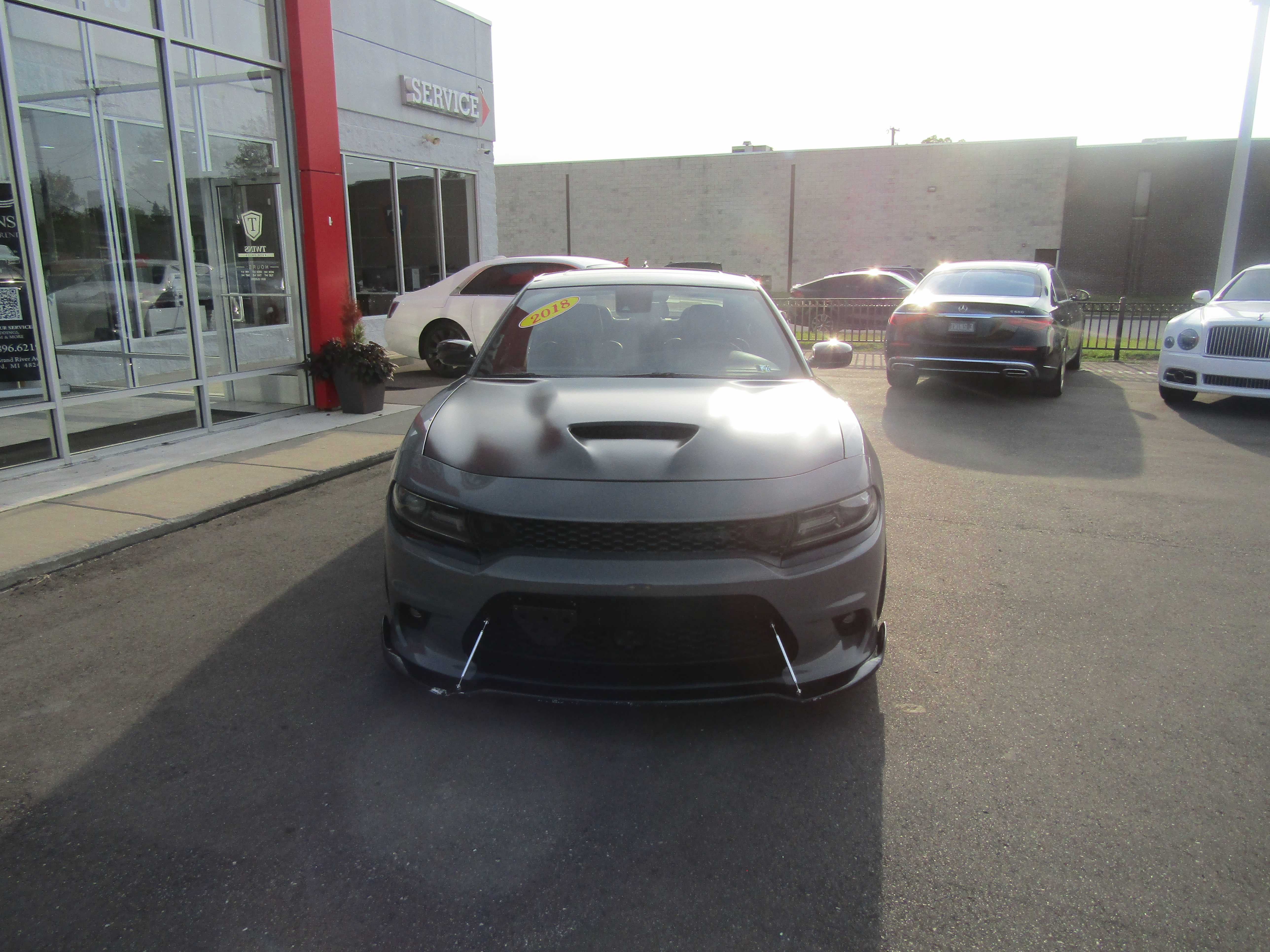 GRAY, 2018 DODGE CHARGER Thumnail Image 6