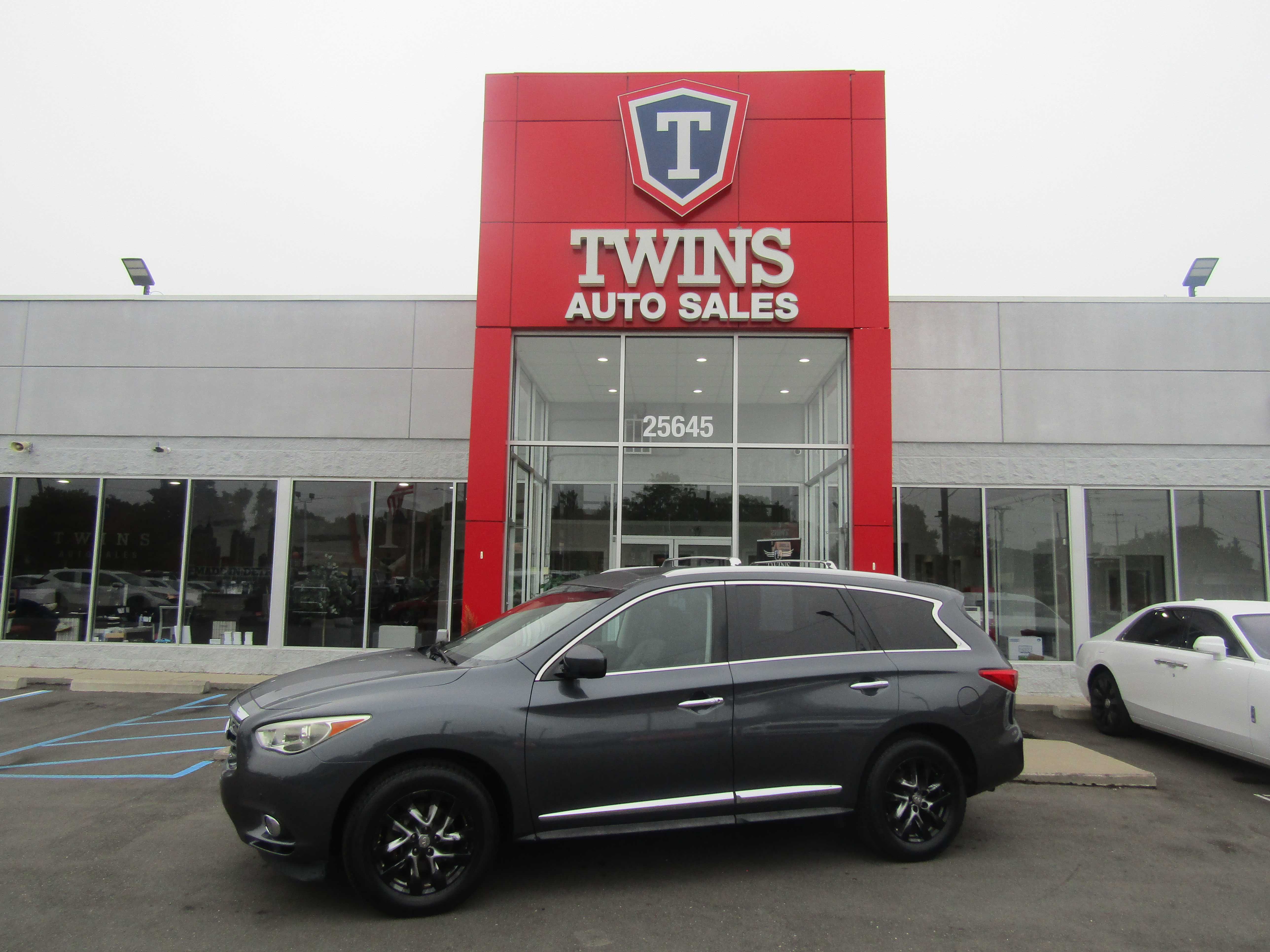GRAY, 2013 INFINITI JX Thumnail Image 1