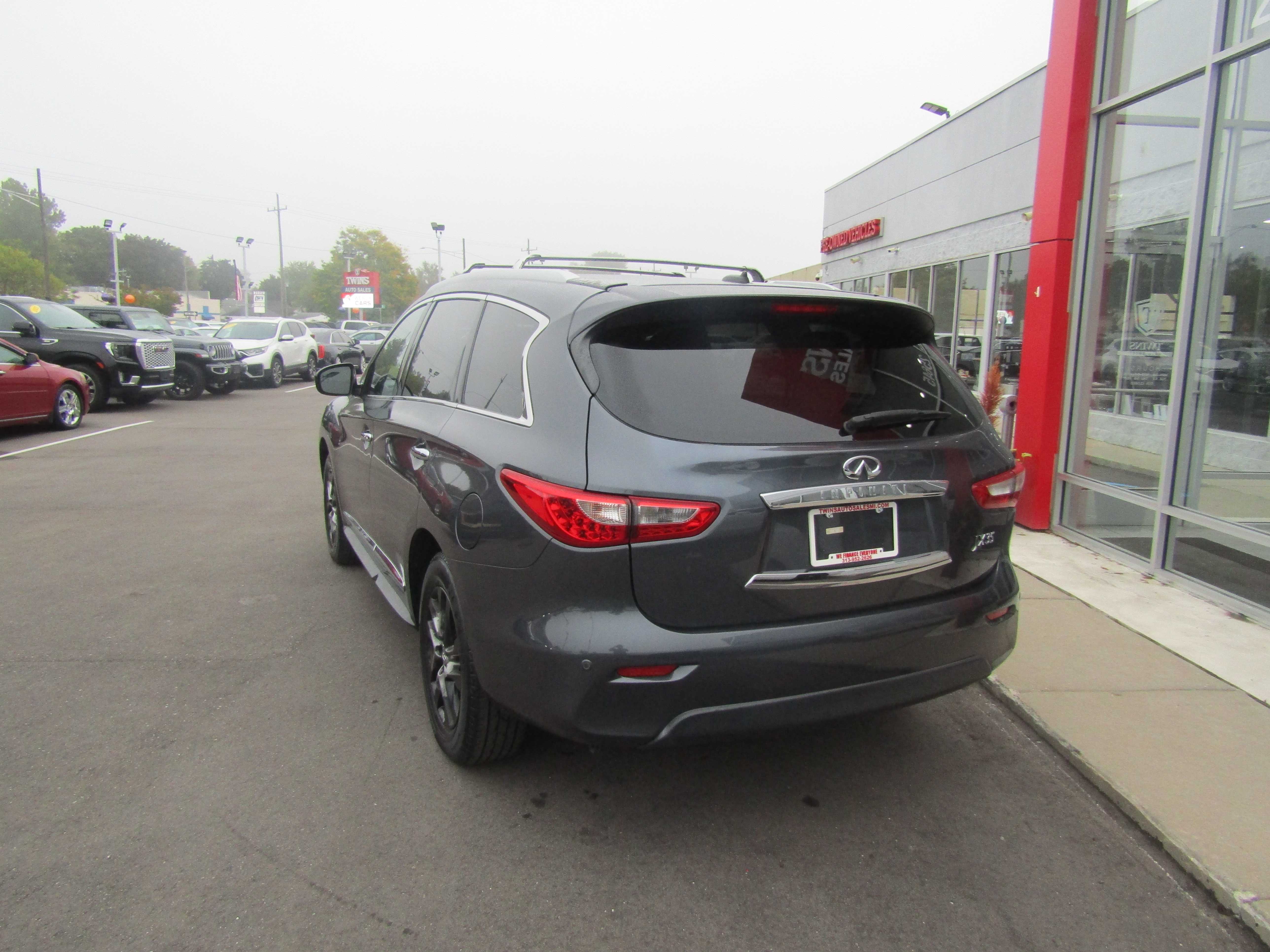 GRAY, 2013 INFINITI JX Thumnail Image 4