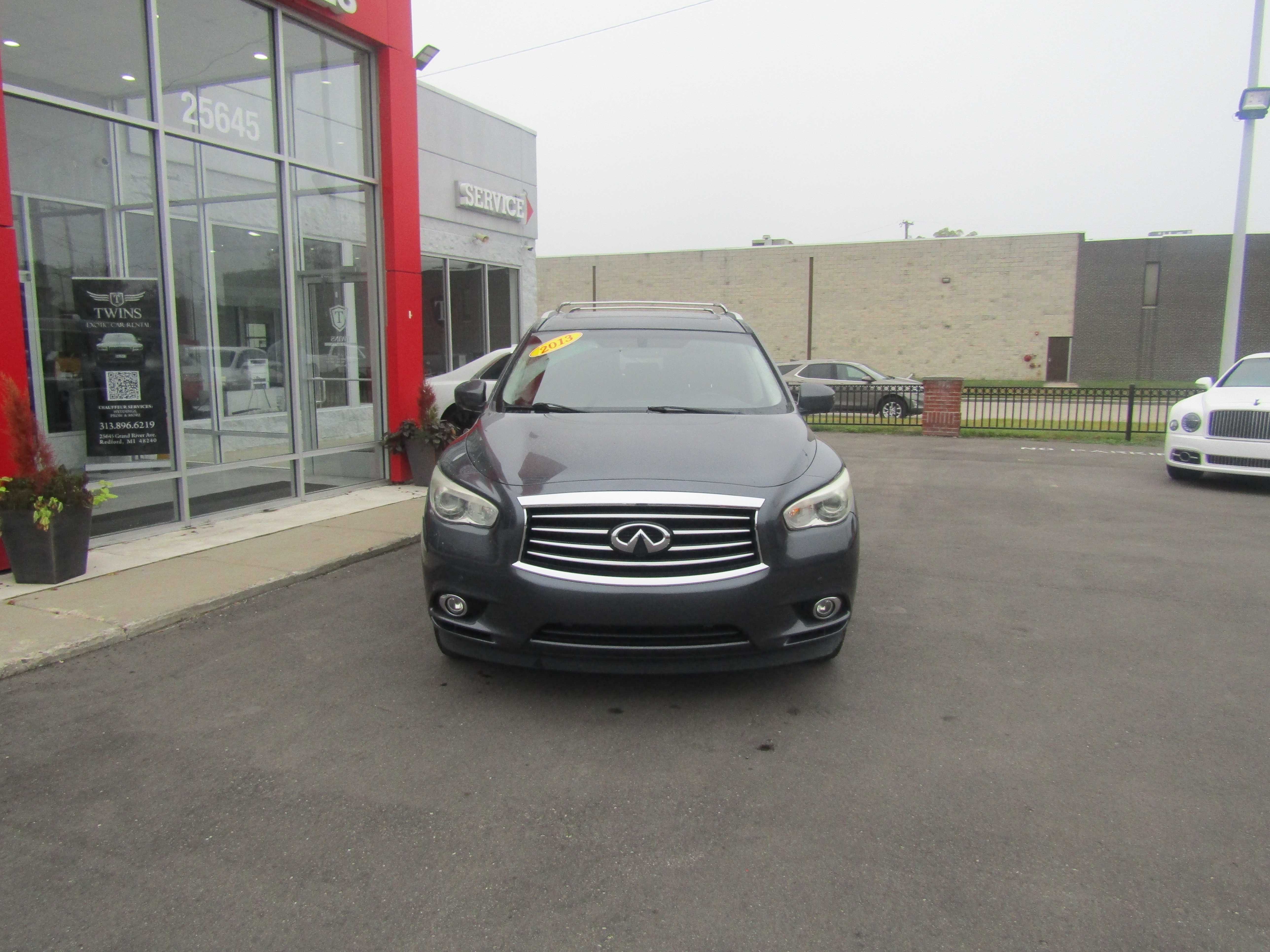GRAY, 2013 INFINITI JX Thumnail Image 7