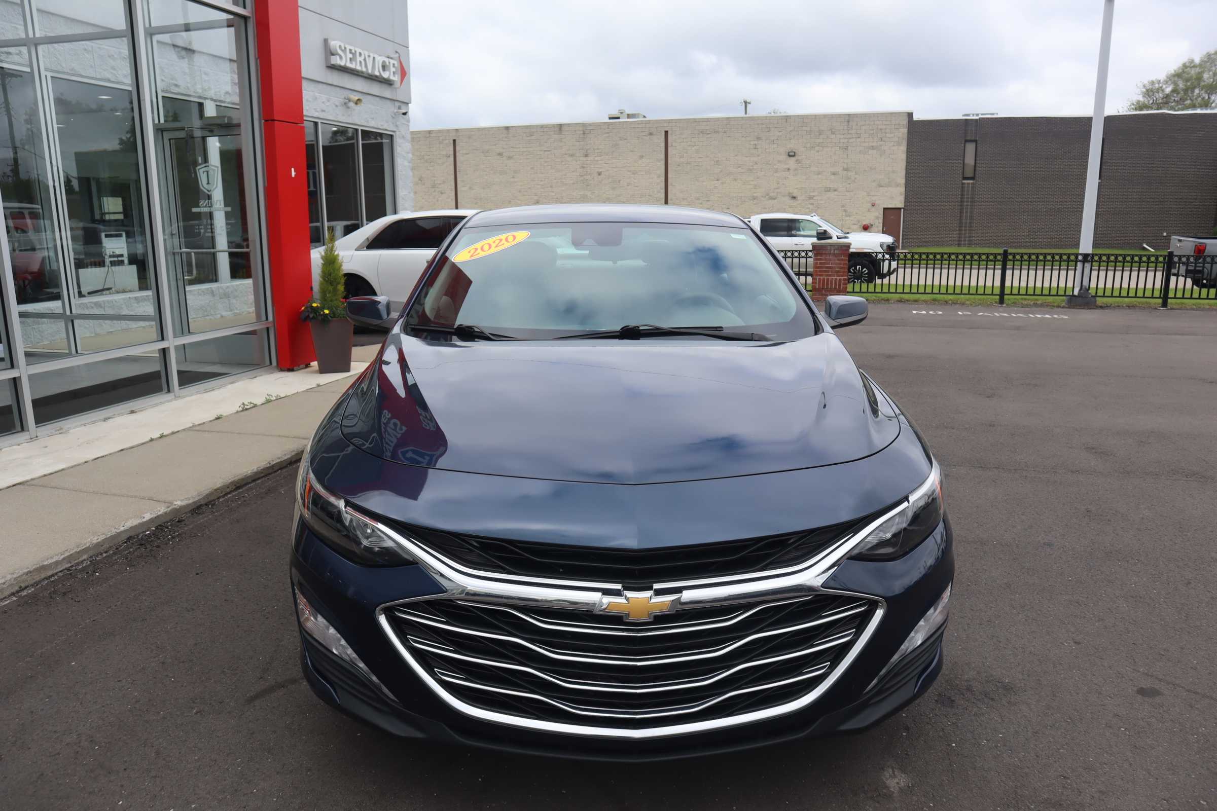 BLUE, 2020 CHEVROLET MALIBU Thumnail Image 6