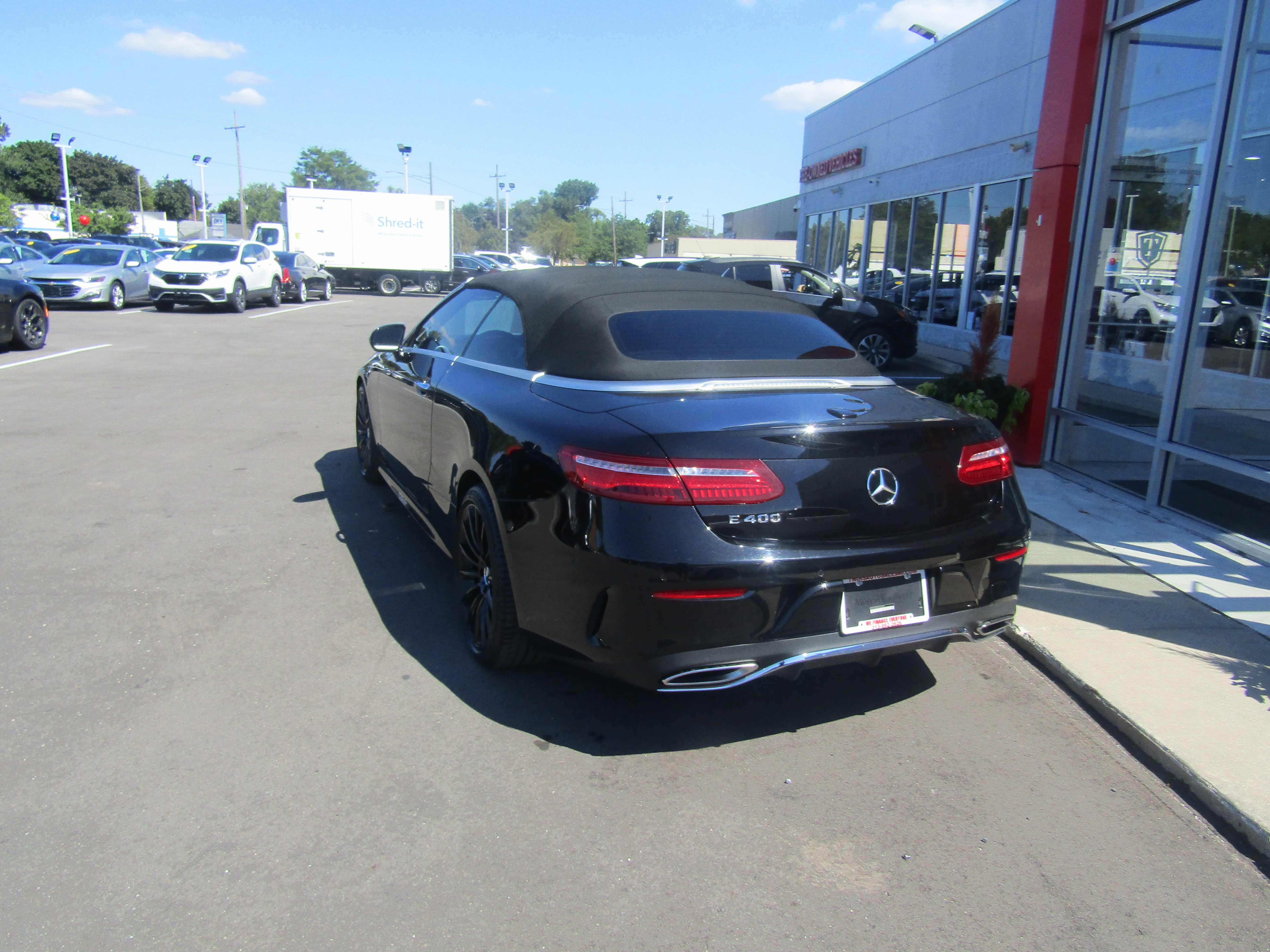 BLACK, 2018 MERCEDES-BENZ E-CLASS Thumnail Image 3