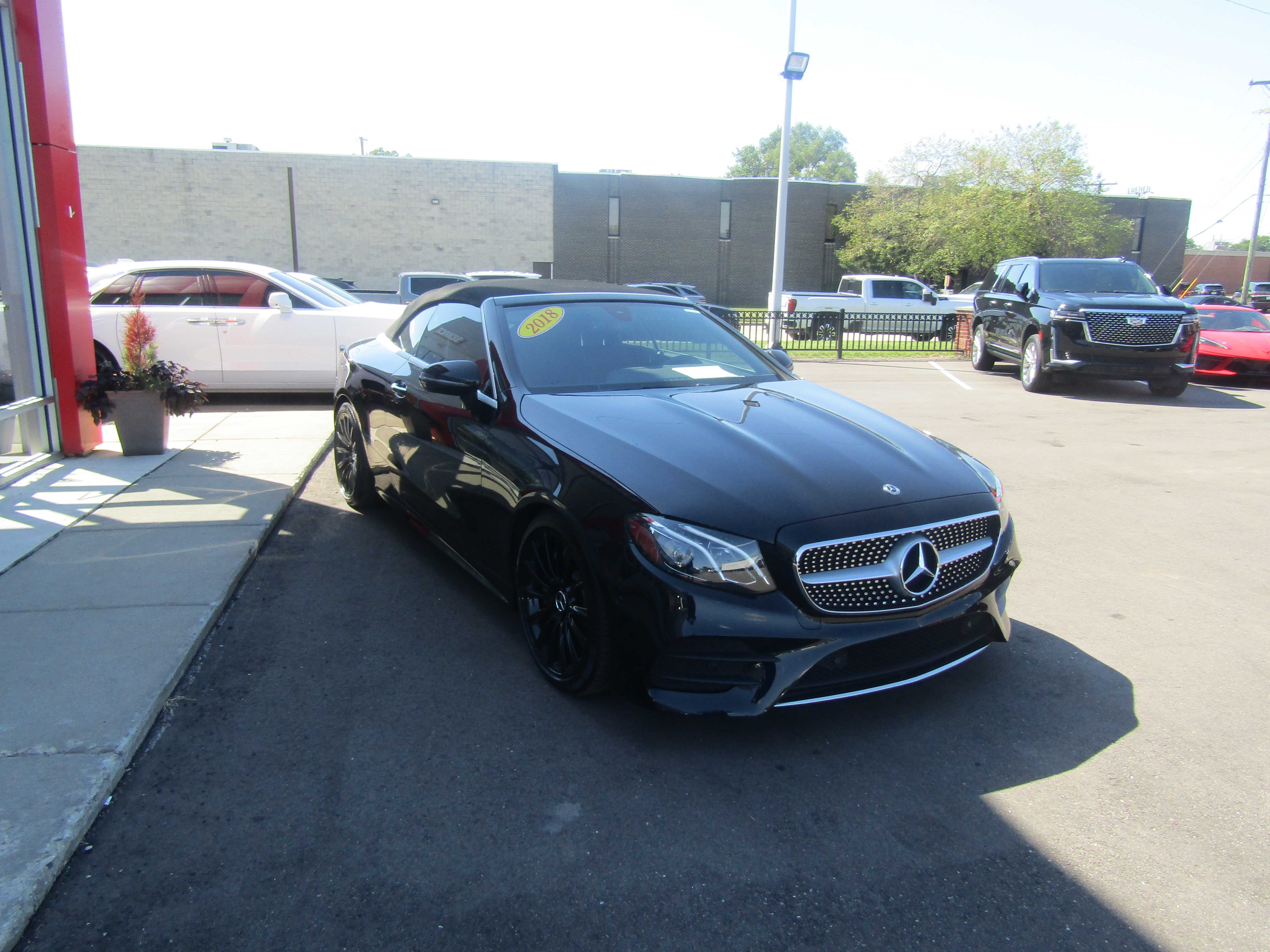 BLACK, 2018 MERCEDES-BENZ E-CLASS Thumnail Image 5