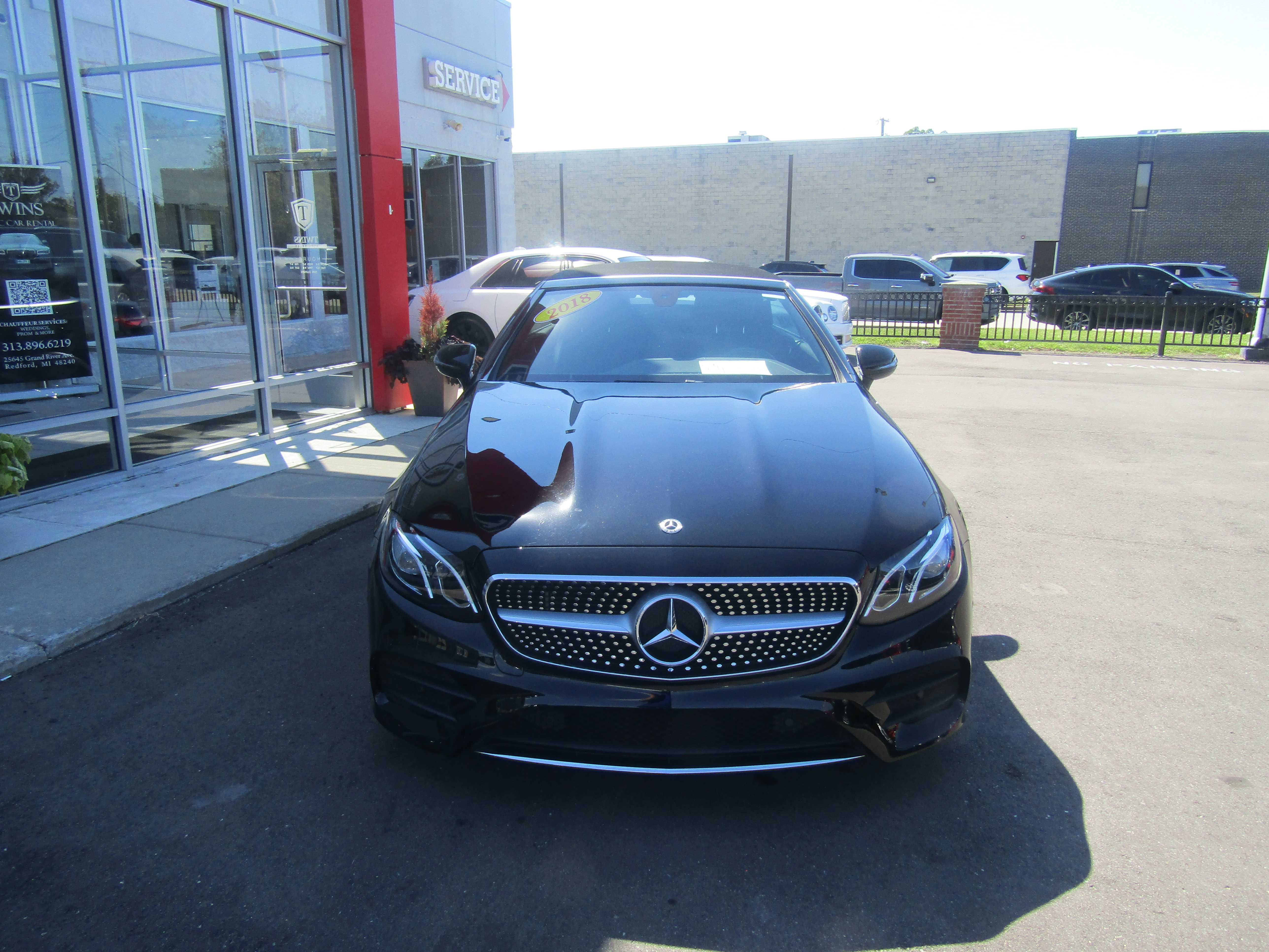 BLACK, 2018 MERCEDES-BENZ E-CLASS Thumnail Image 6