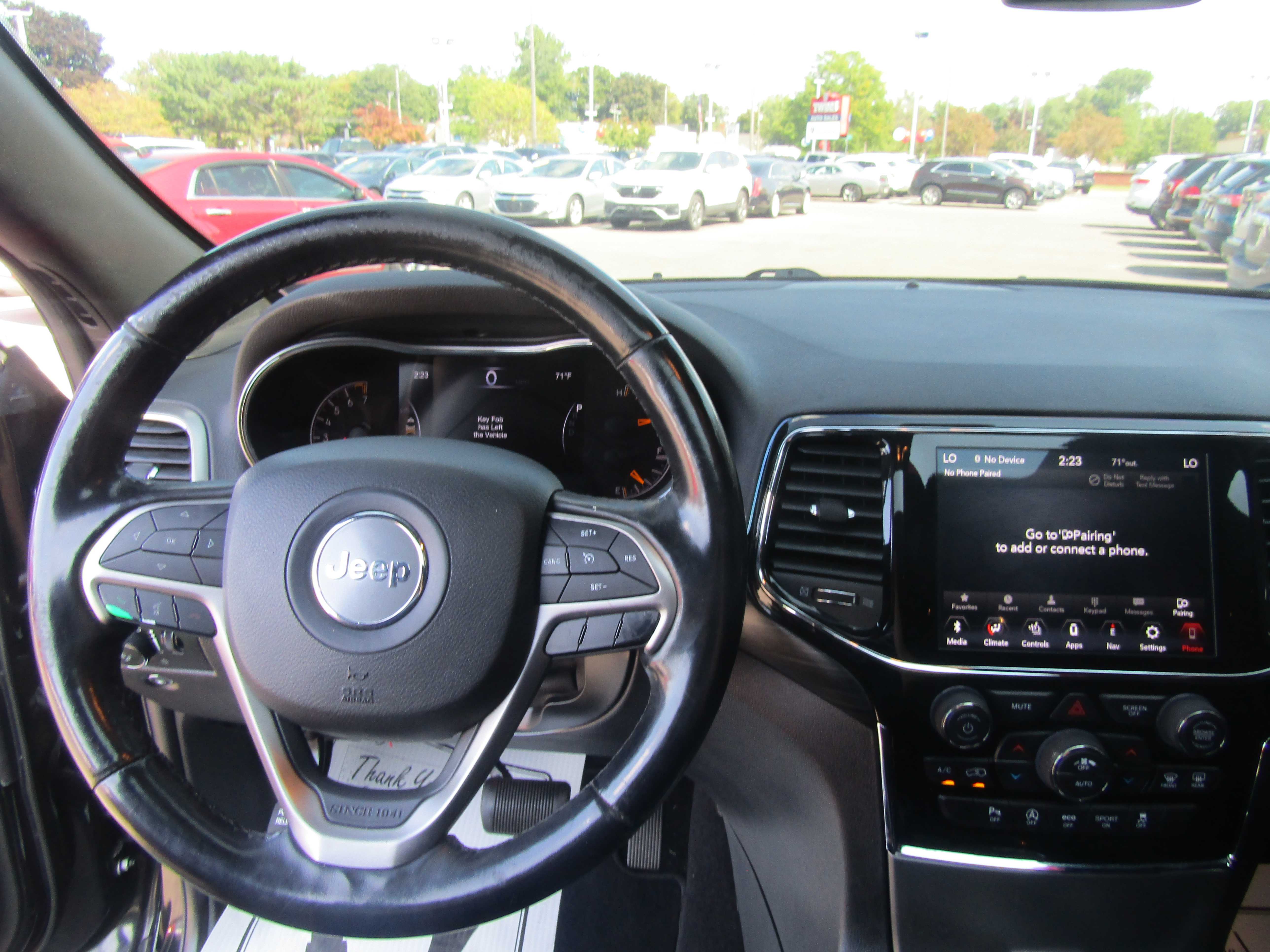 BLACK, 2019 JEEP GRAND CHEROKEE Thumnail Image 21