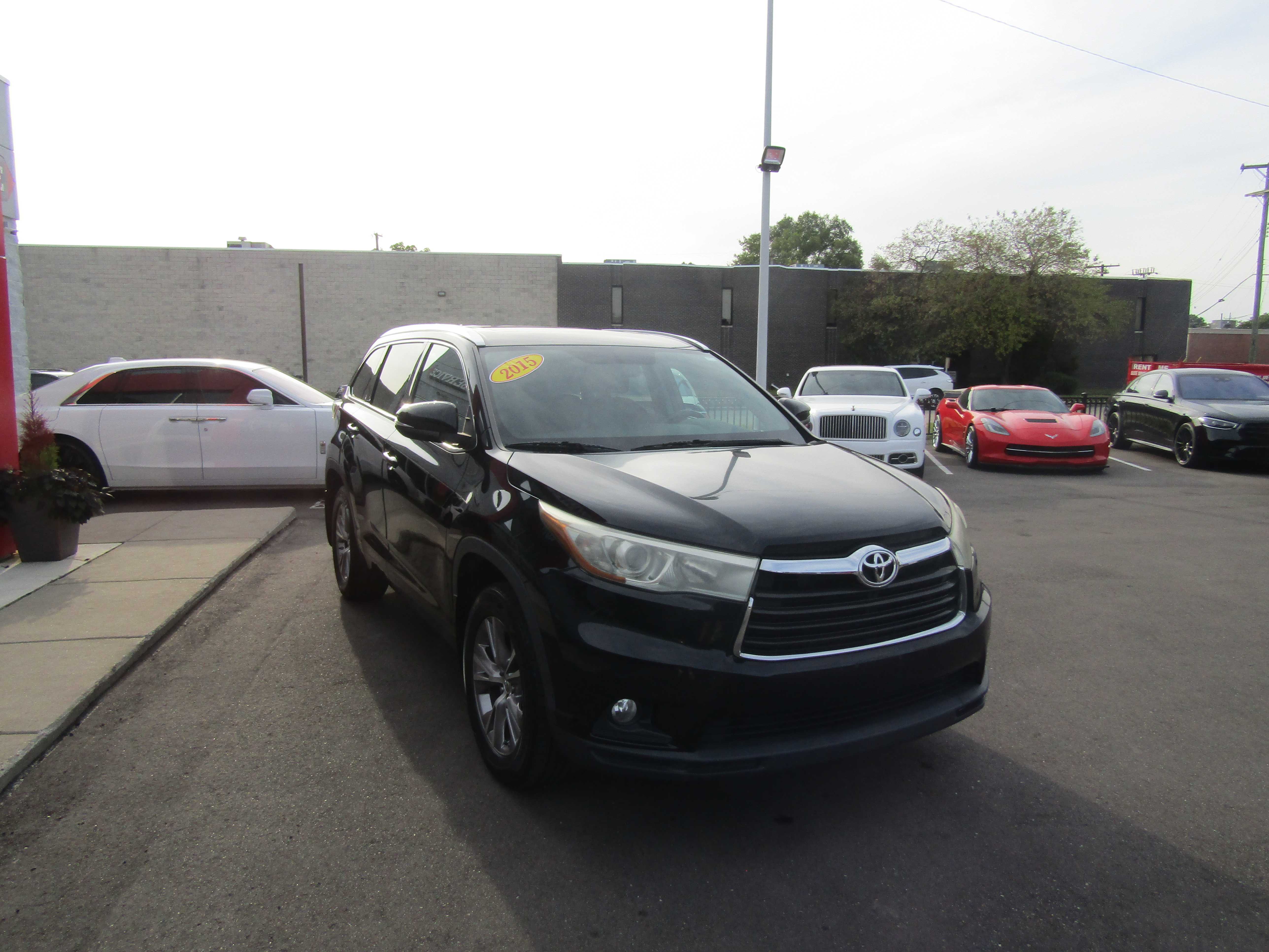 BLACK, 2015 TOYOTA HIGHLANDER Thumnail Image 5