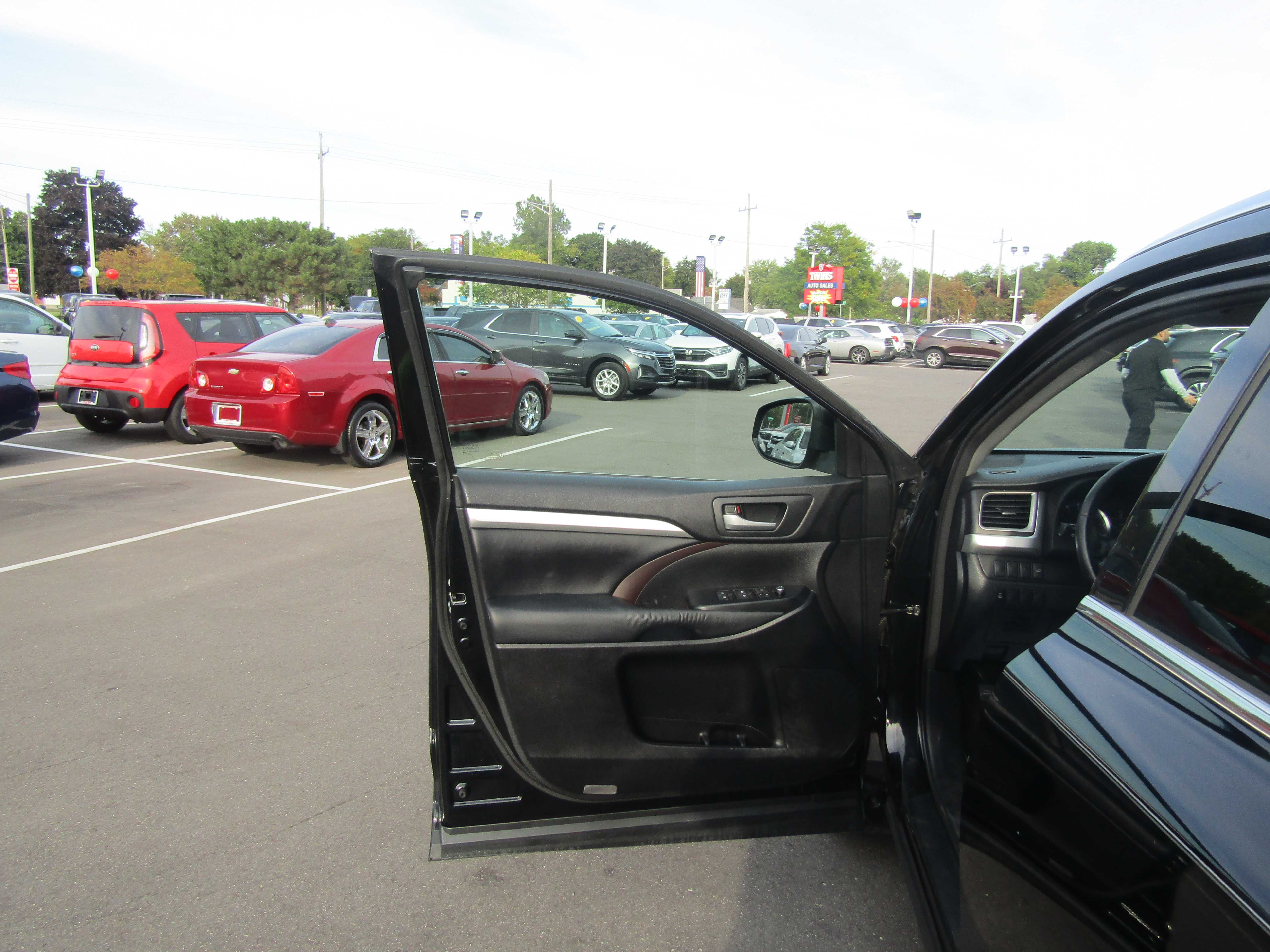 BLACK, 2015 TOYOTA HIGHLANDER Thumnail Image 7