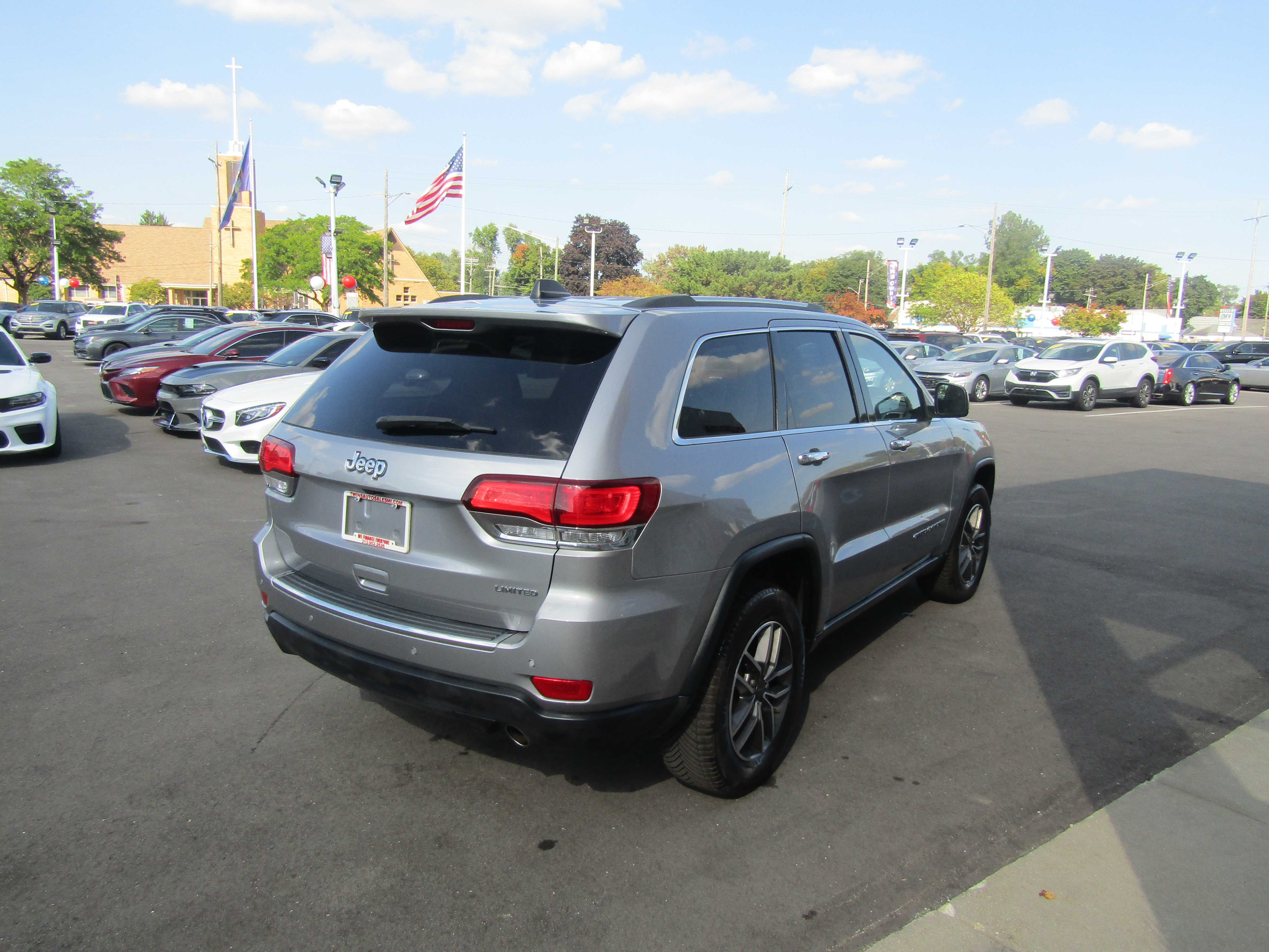 GRAY, 2020 JEEP GRAND CHEROKEE Thumnail Image 4