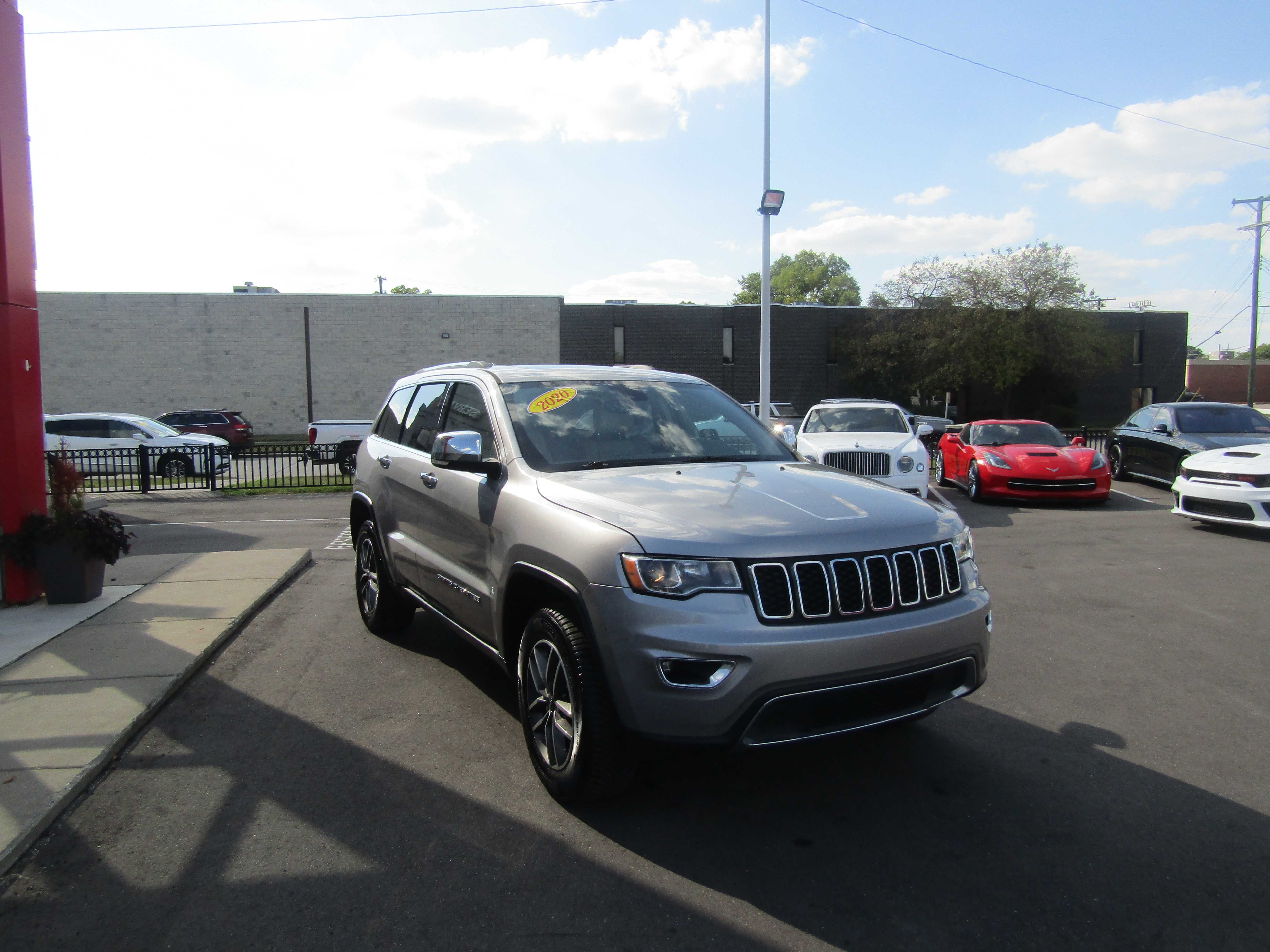 GRAY, 2020 JEEP GRAND CHEROKEE Thumnail Image 5