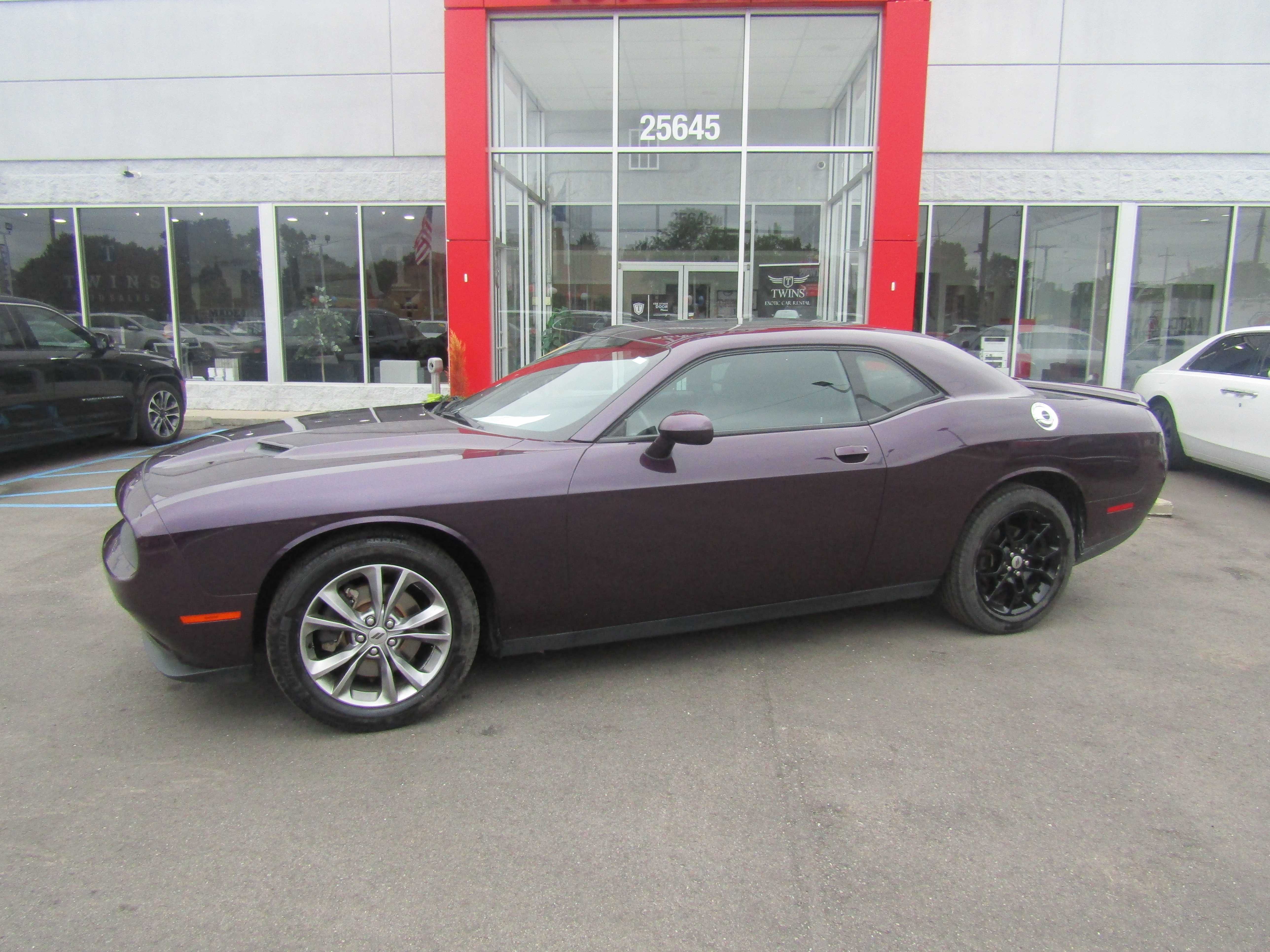 PURPLE, 2021 DODGE CHALLENGER Thumnail Image 2