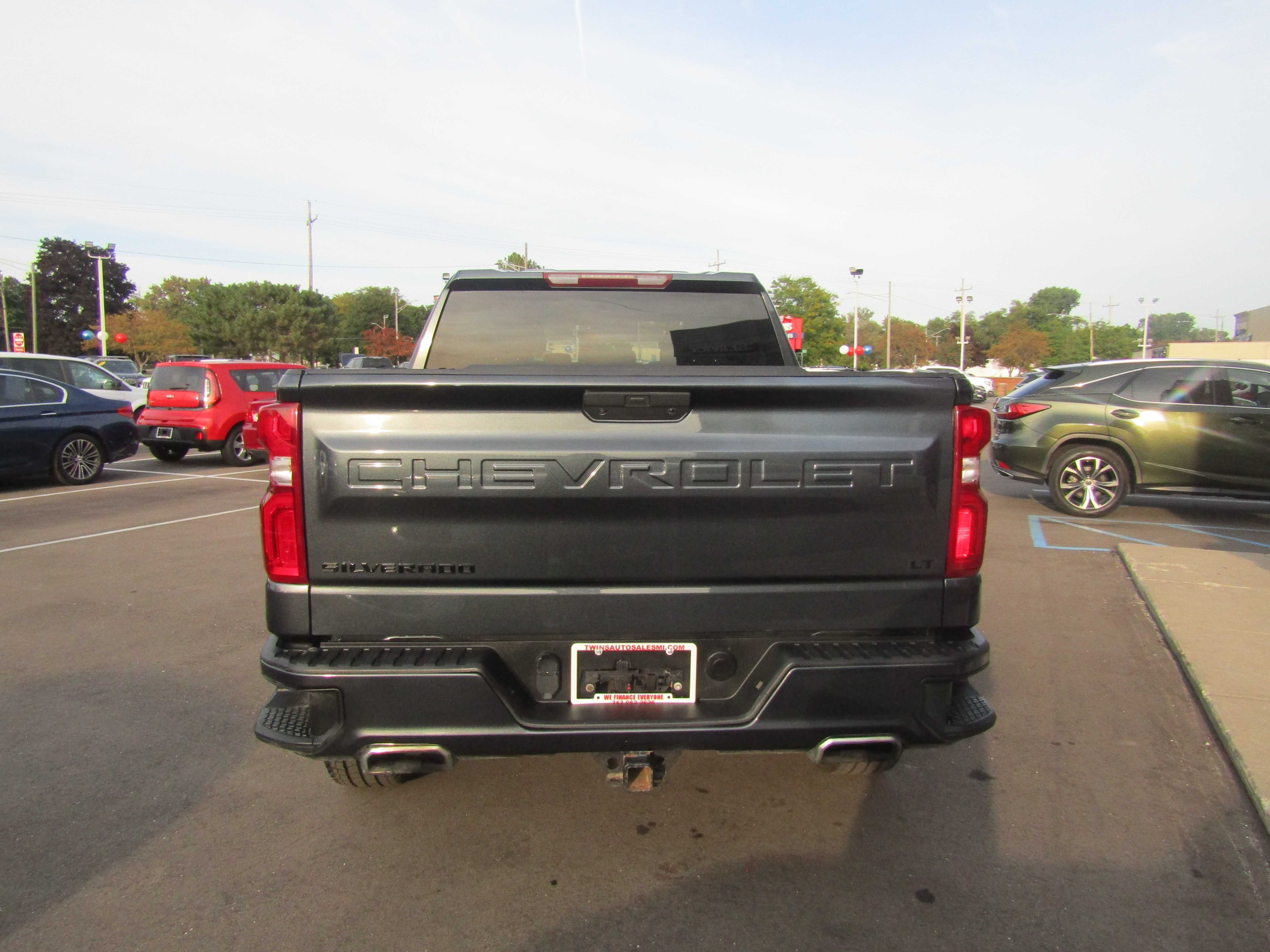 BLUE, 2021 CHEVROLET SILVERADO 1500 CREW CAB Thumnail Image 5