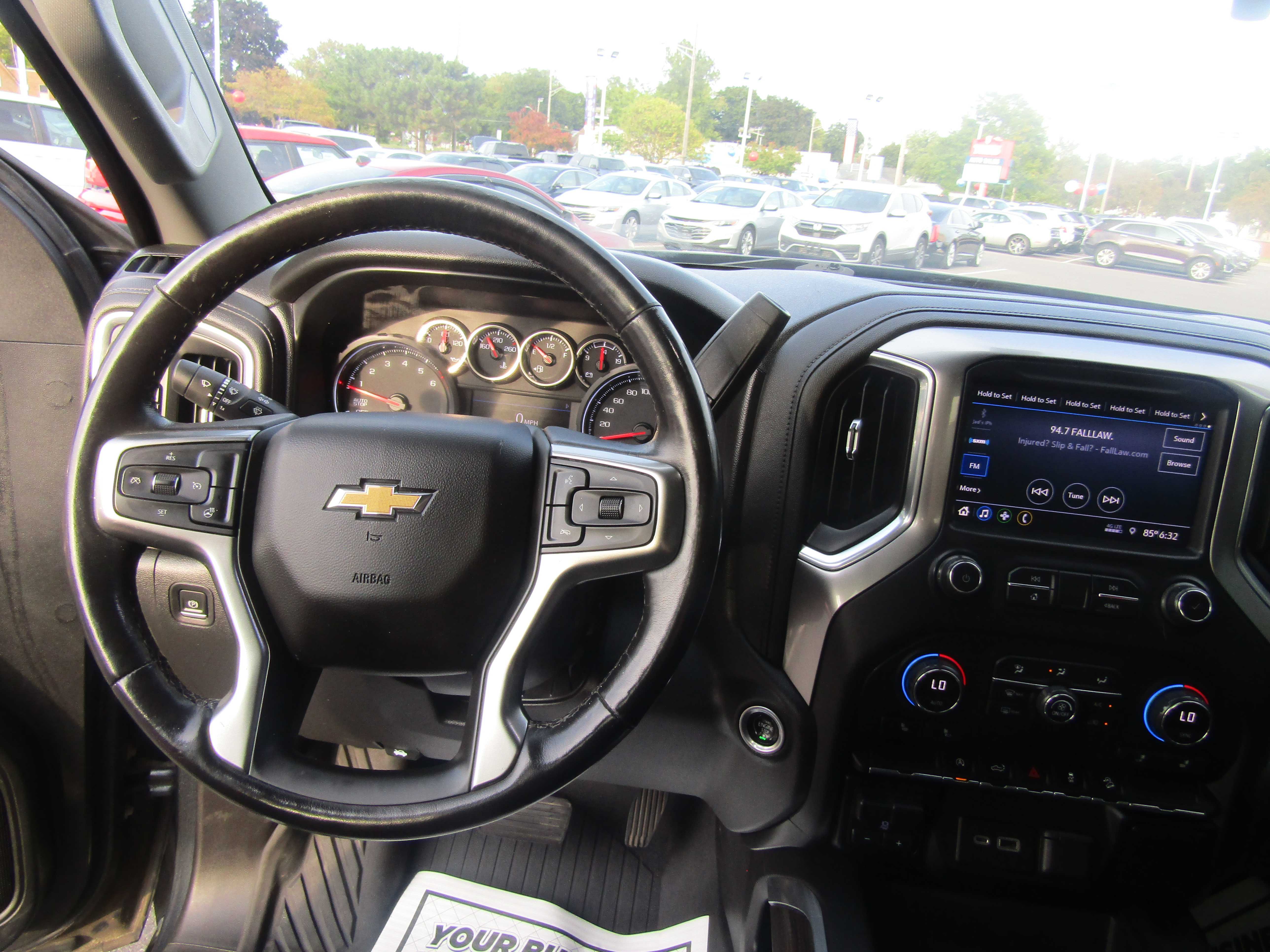 BLUE, 2021 CHEVROLET SILVERADO 1500 CREW CAB Thumnail Image 23