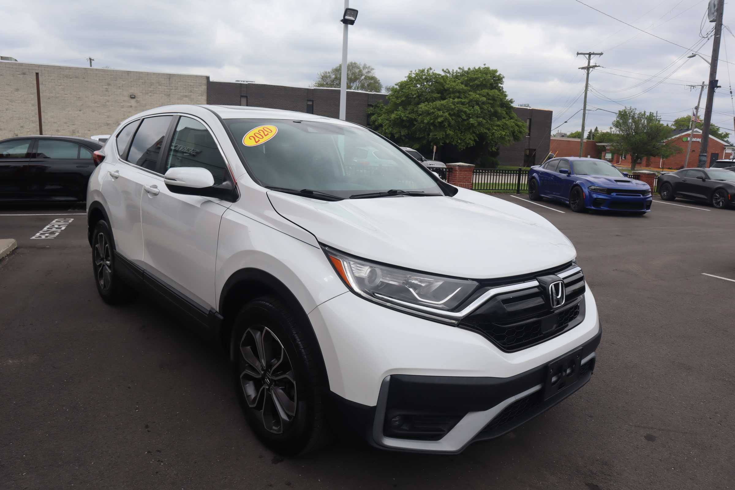 WHITE, 2020 HONDA CR-V Thumnail Image 5