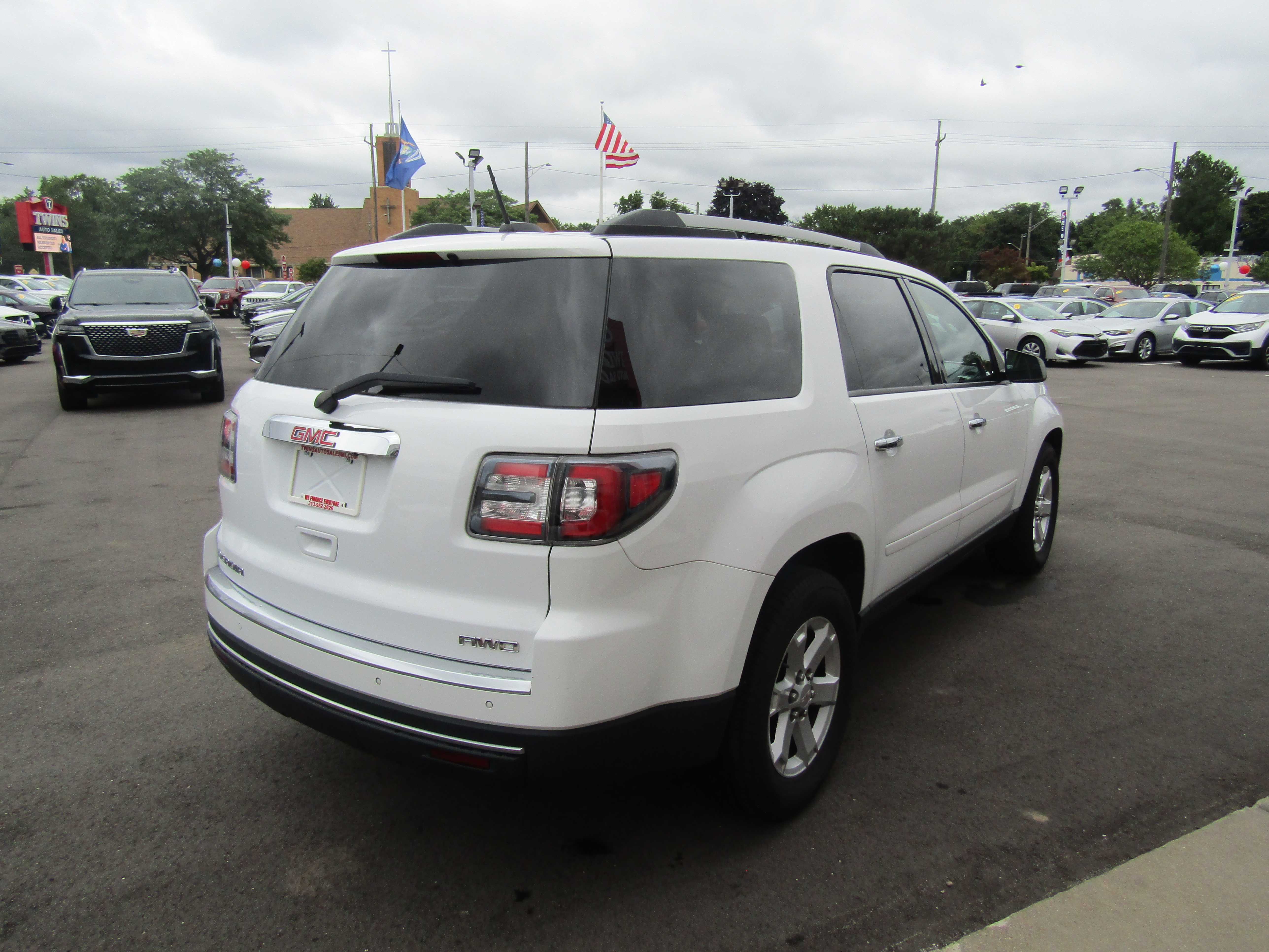 WHITE, 2016 GMC ACADIA Thumnail Image 3