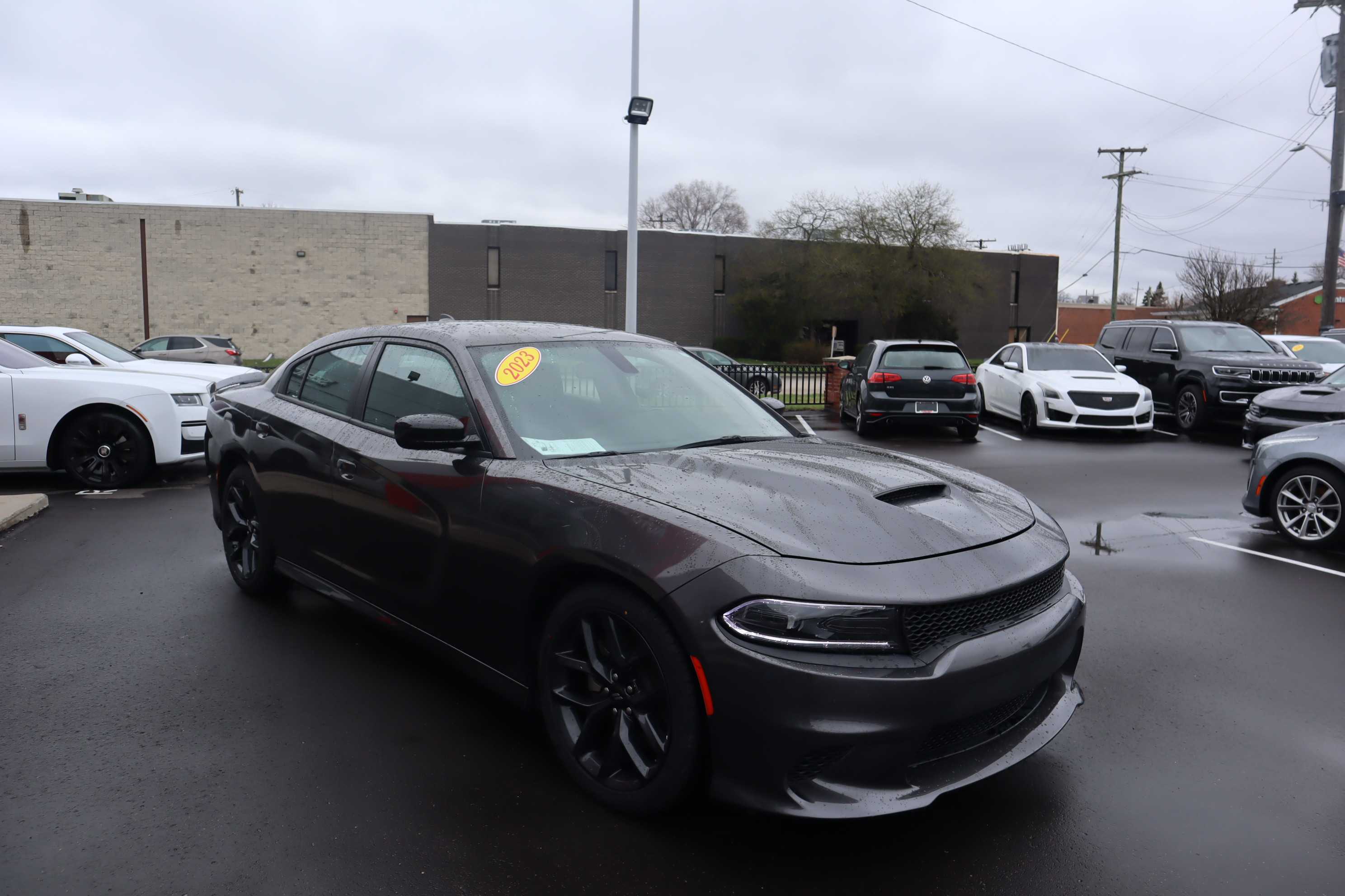 GRAY, 2023 DODGE CHARGER Thumnail Image 3